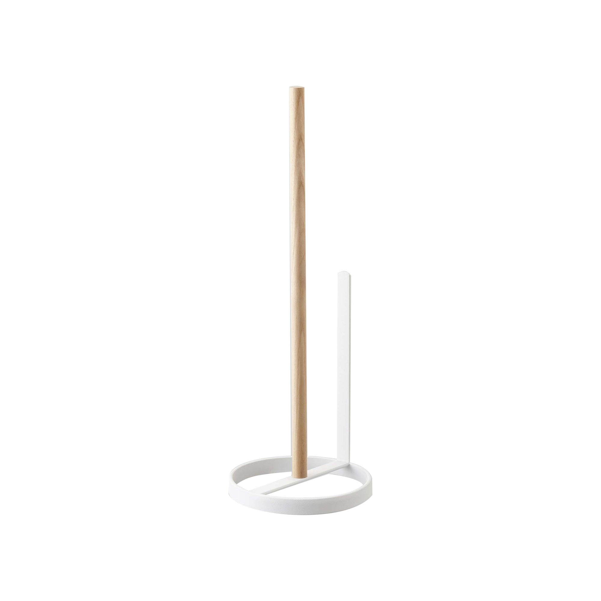 rivofind Toilet Paper Stocker - Steel + Wood