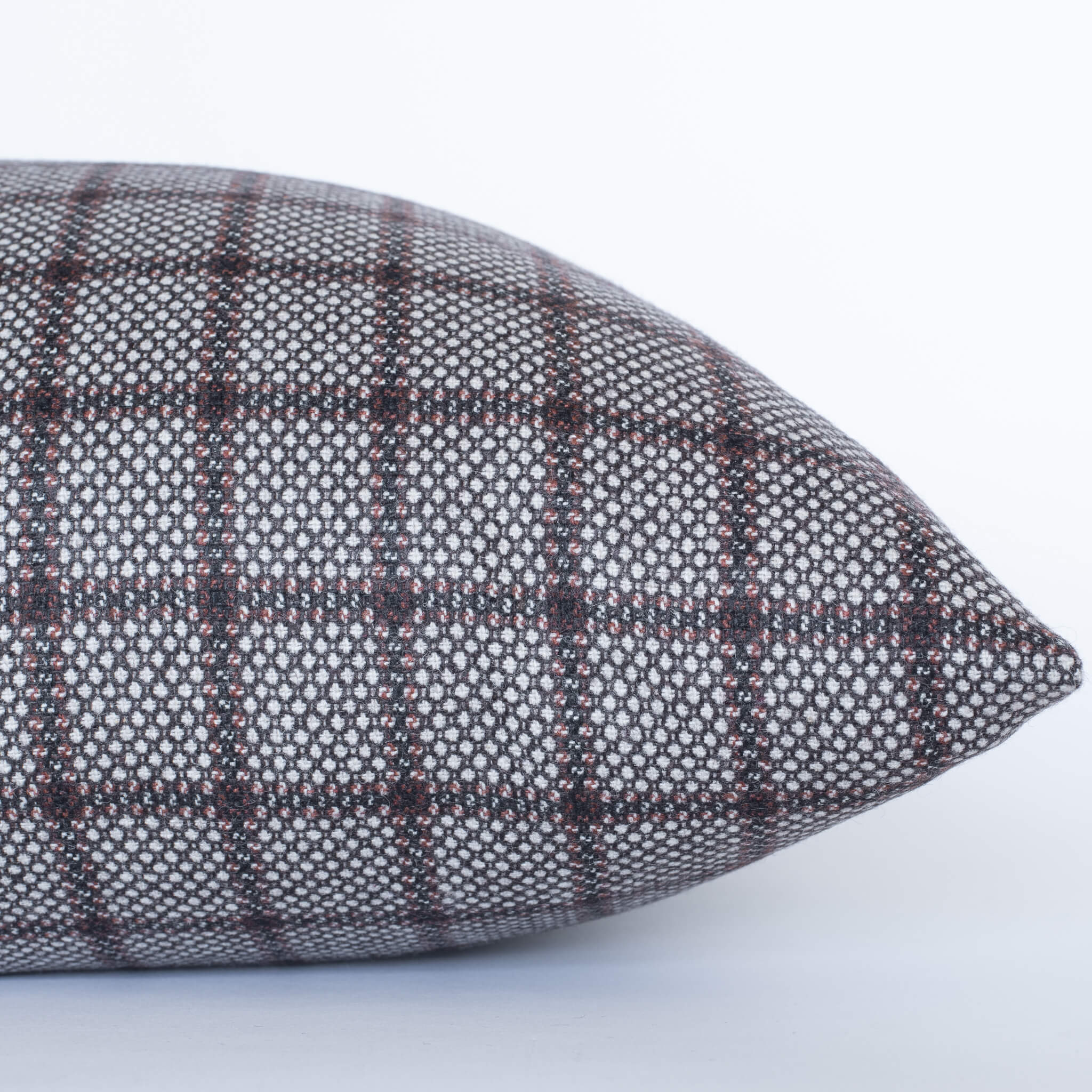 garonest Handwoven Brown Pillow Cover