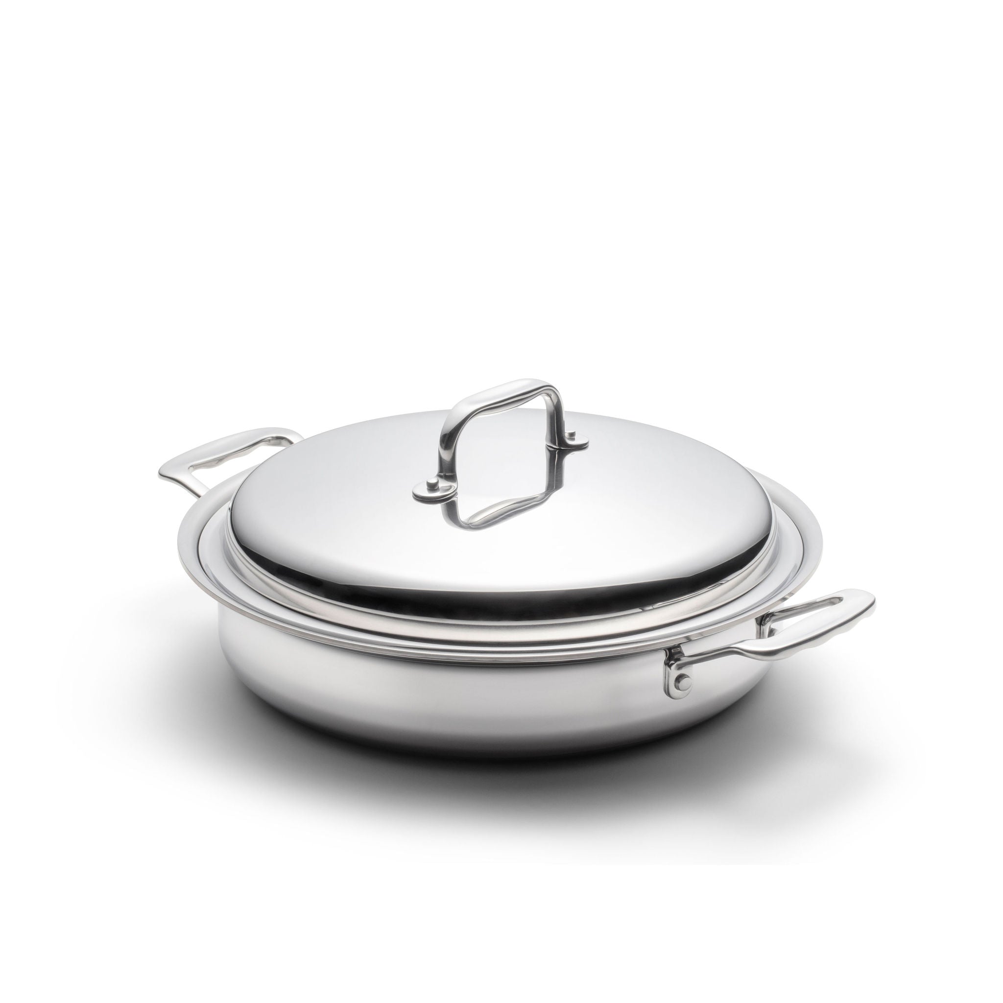 garonest 3.5-Quart Saute Pan with Cover and Short Handles