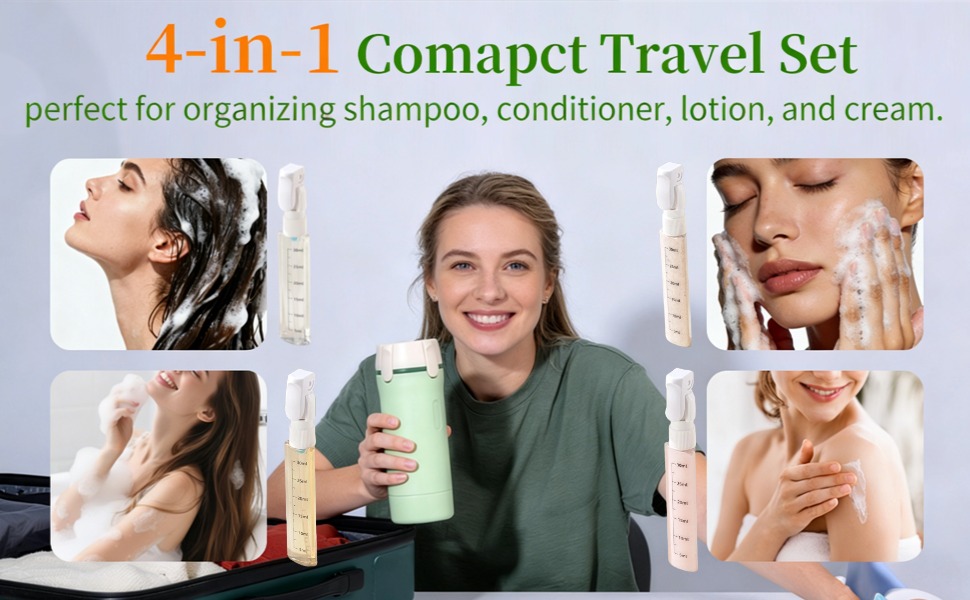 Travel Dispenser Bottles