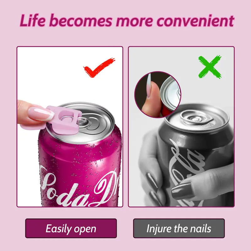 Reusable Soda Can Covers – Easy Open Lids for Bug & Sand Protection