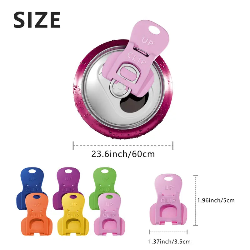 Reusable Soda Can Covers – Easy Open Lids for Bug & Sand Protection