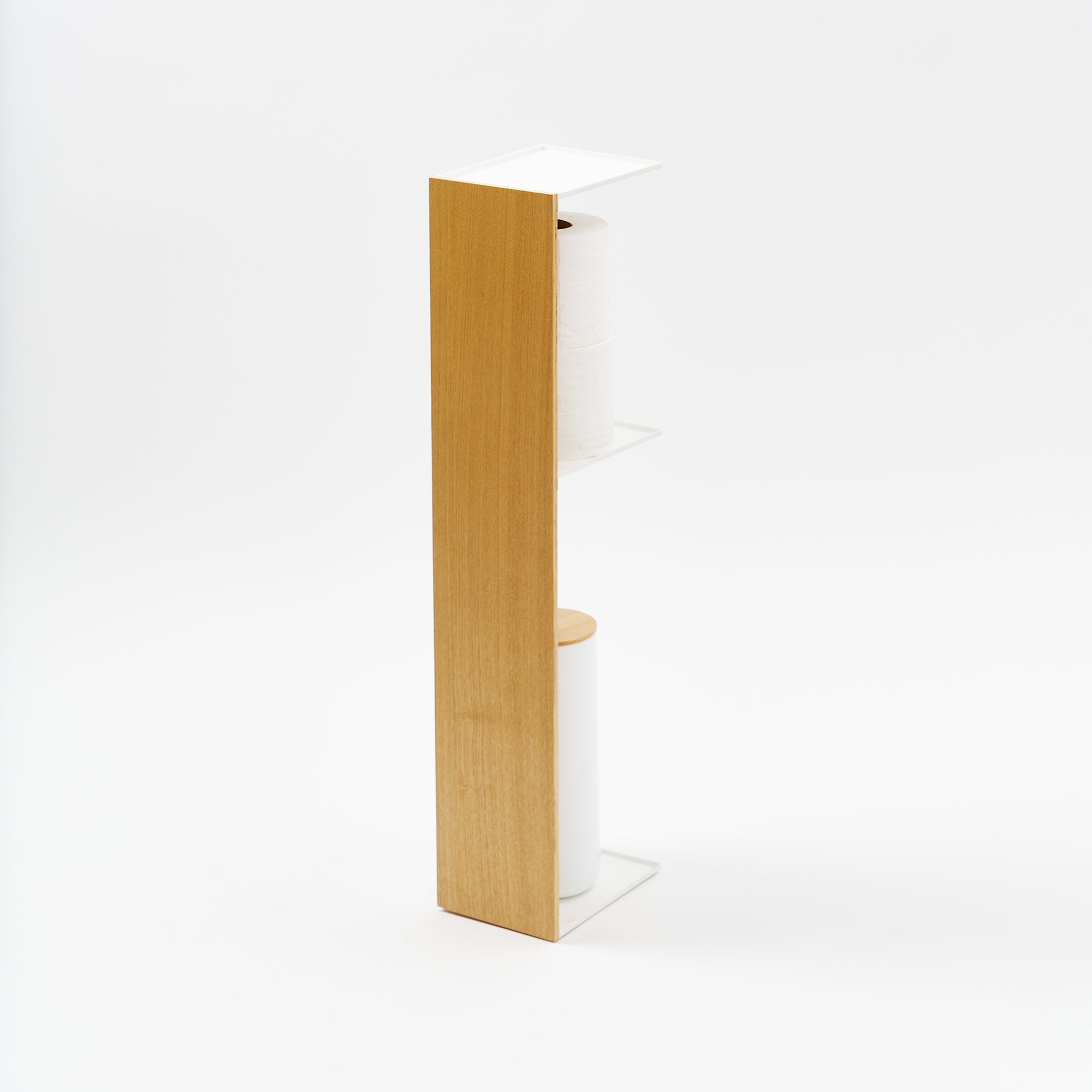 voronest Bathroom Organizer - Steel + Wood