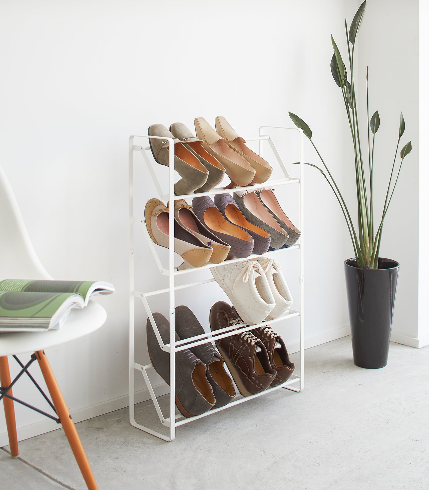voronest Slim Shoe Rack (31" H) - Steel