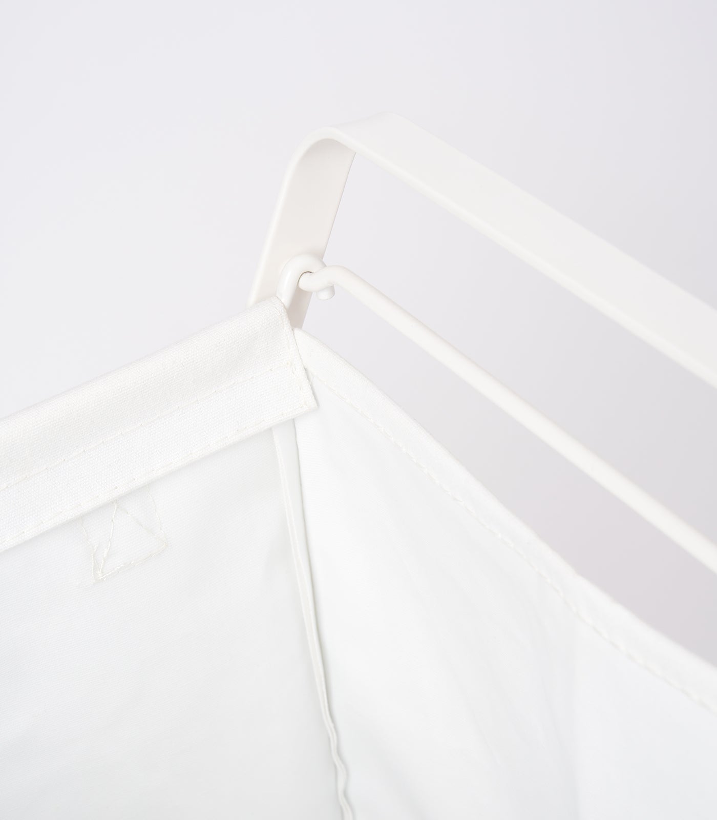 voronest Laundry Hamper with Cotton Liner - Two Sizes - Steel + Cotton