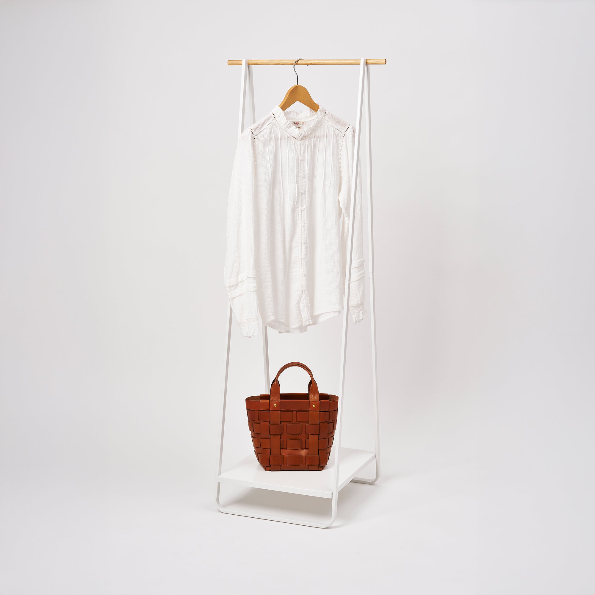 voronest Coat Rack with Shelf (55" H) - Steel