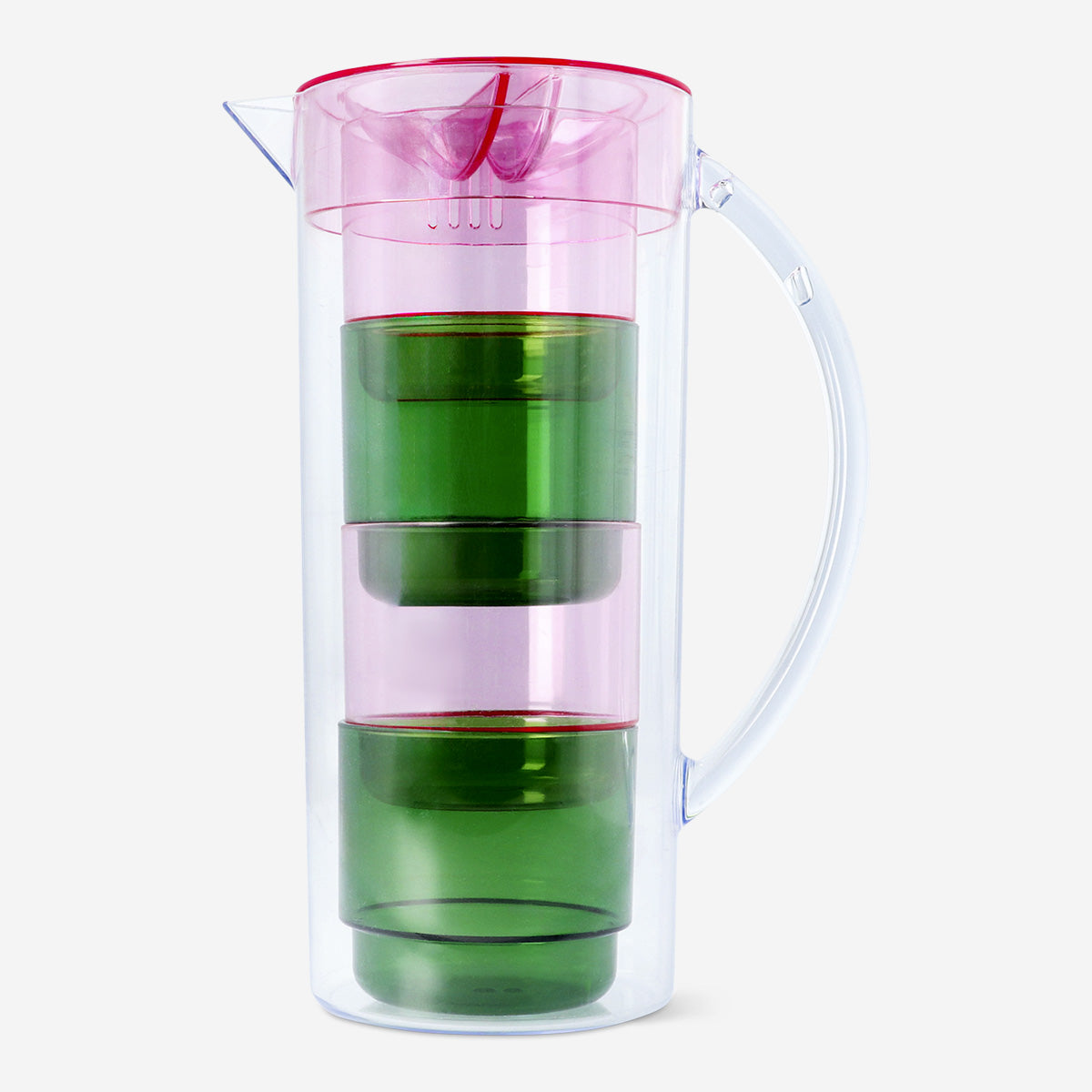 mivofind Jug with cups picnic set - 5 pcs