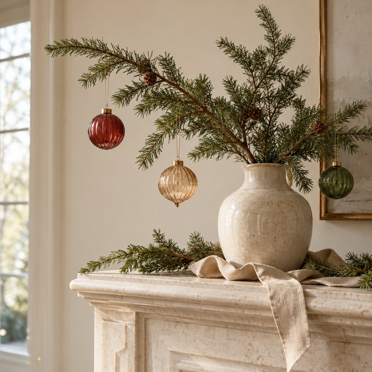 Holiday Decor editorial scene