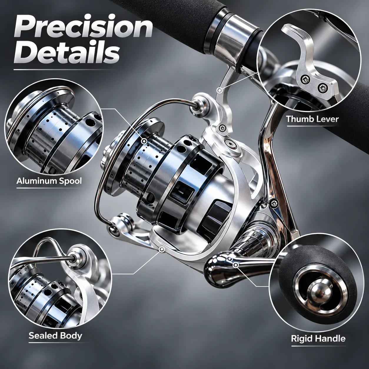 Saltwater reel construction overview