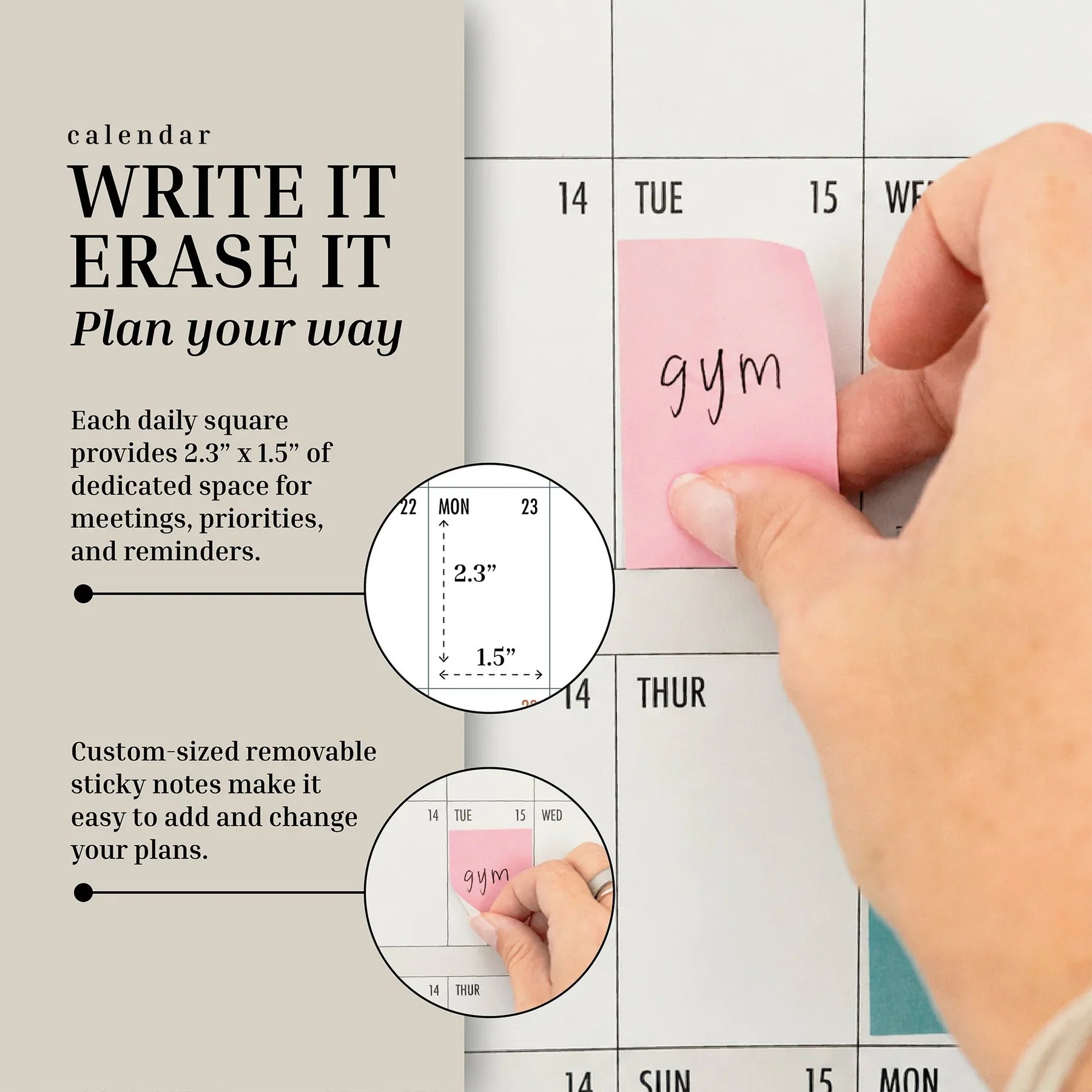 Write it, erase it