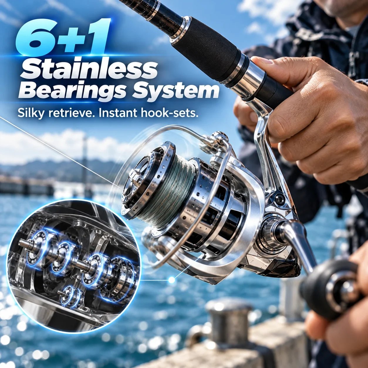 Six plus one bearing system