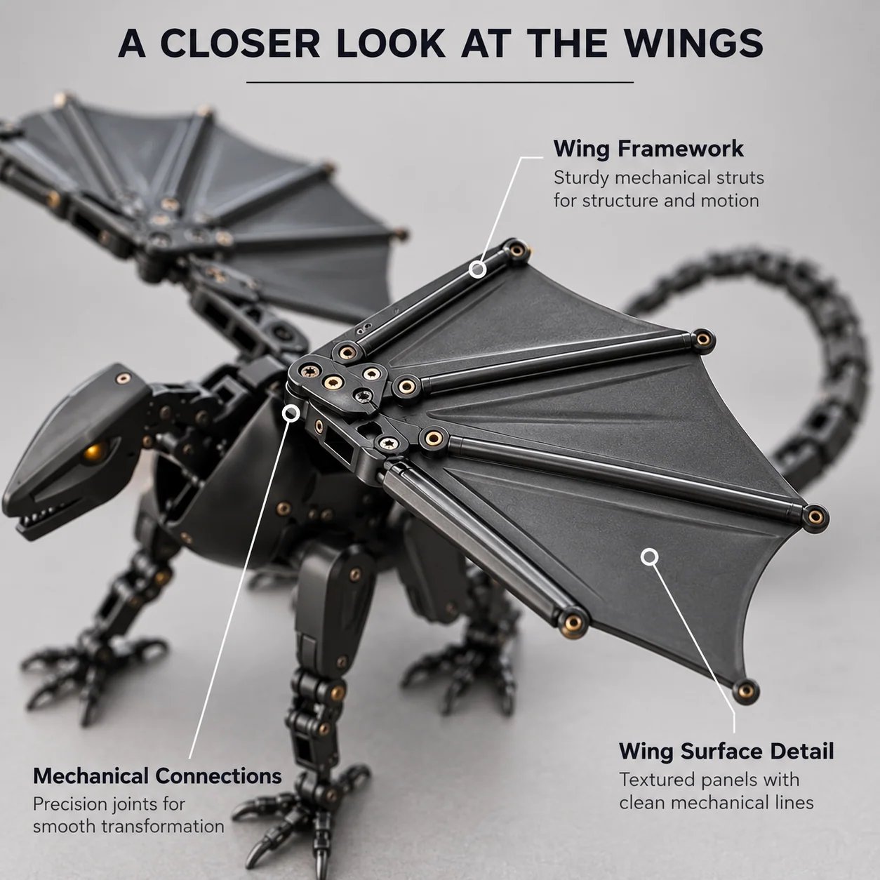 🐉 DragonMorph – Egg to Dragon Transforming Mechanical Toy Christmas gifts ⚡
