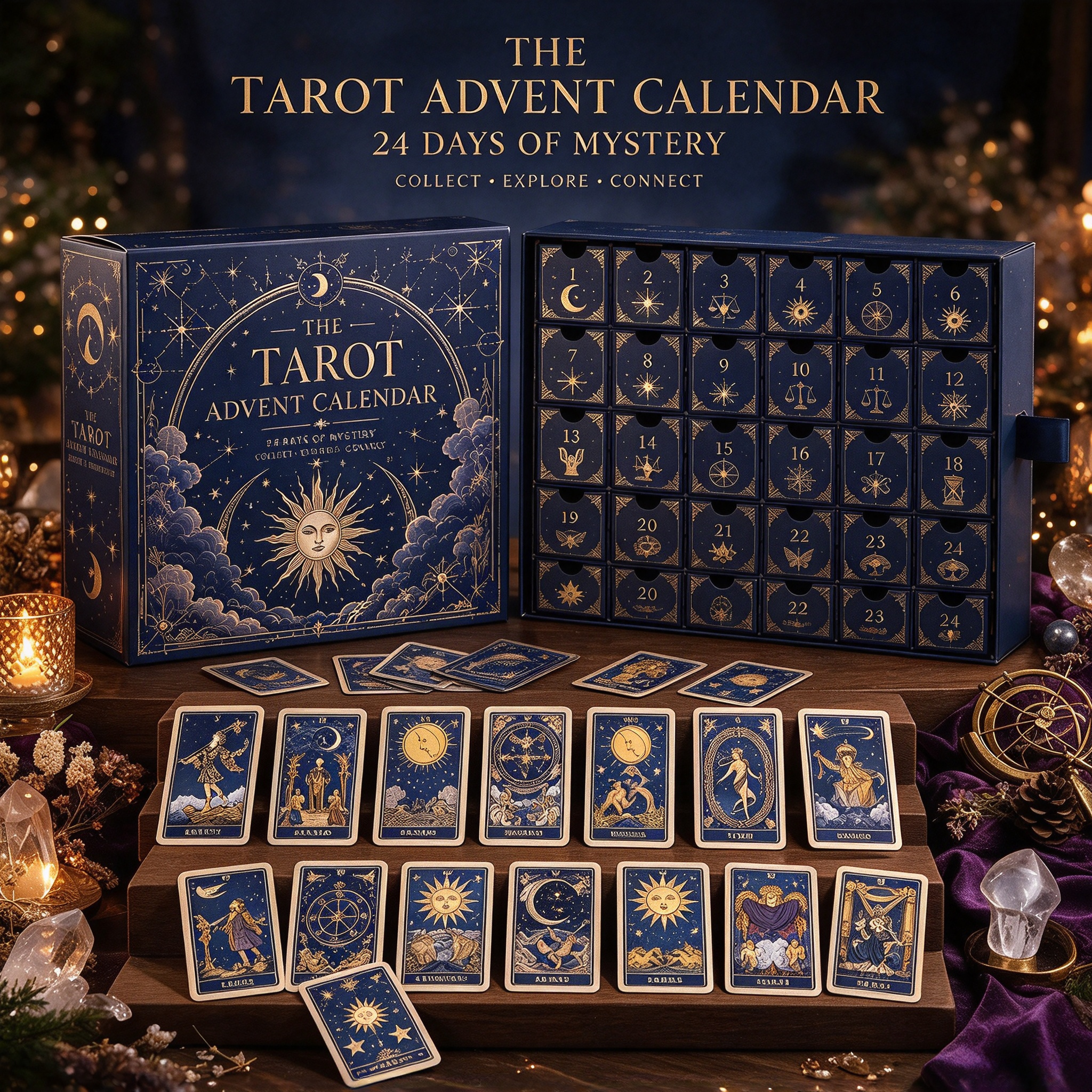 🔮 Tarot Advent Calendar – A New Card, A New Story Every Day 🃏