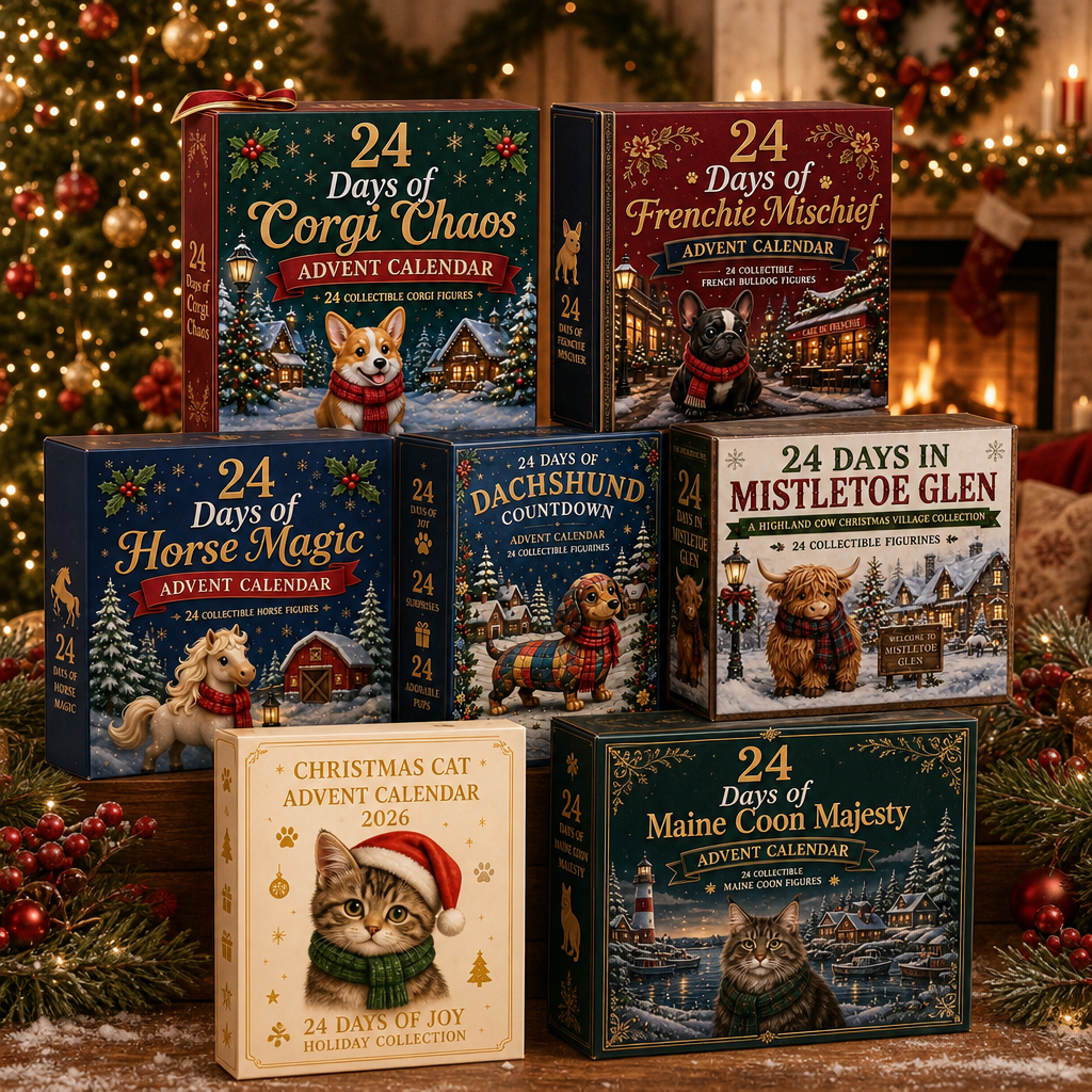 🐾 24-Day Animal Advent Calendar 2026 – Daily Pet-Themed Surprises 🎄