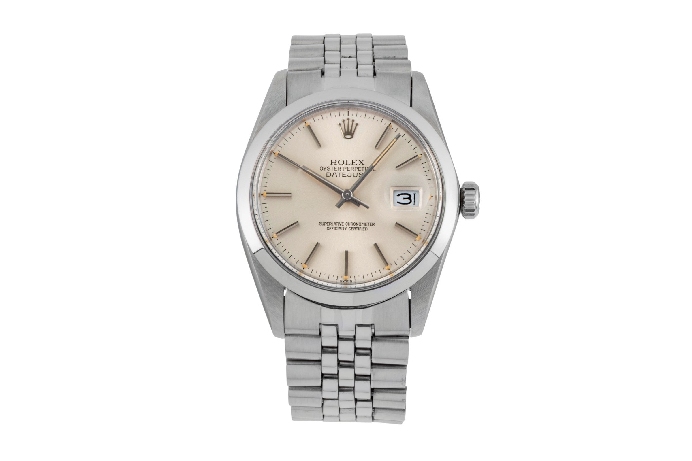 Rolex Datejust steel automatic men's watch 16000 Vintage  [2601414]
