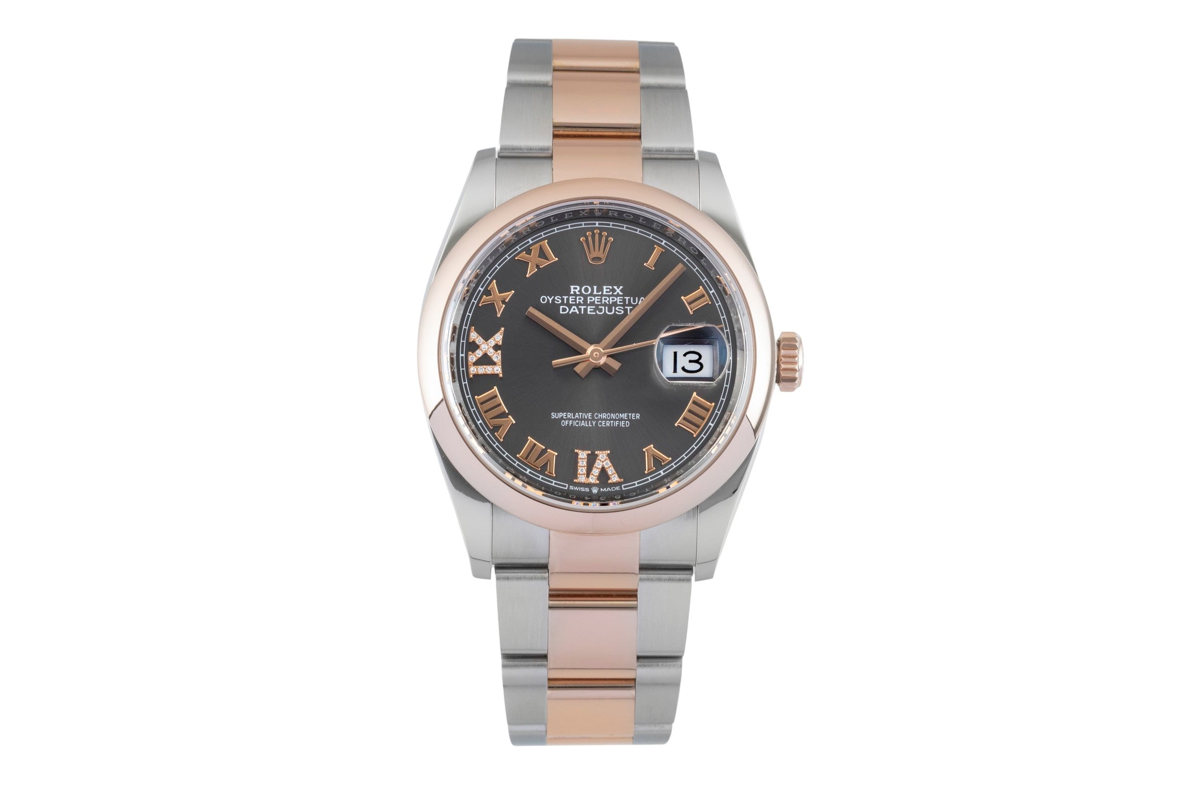 Rolex Datejust steel / gold automatic men's watch 126201  [2601432]