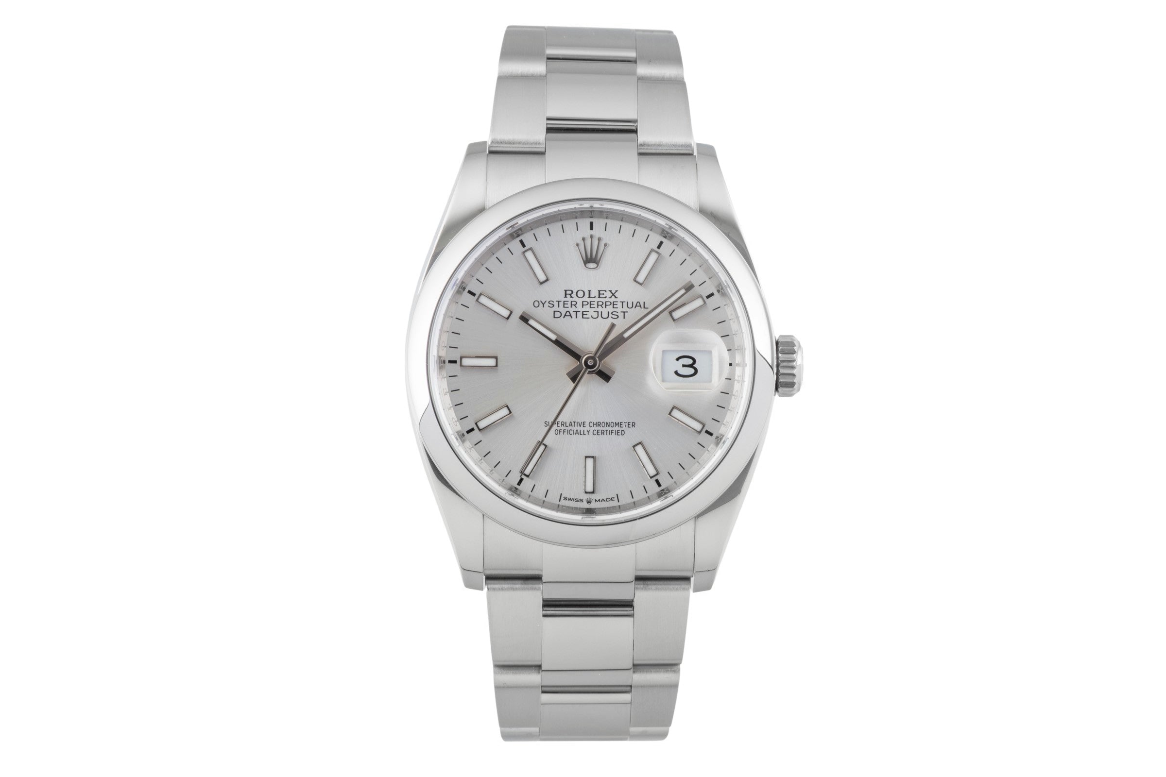 Rolex Datejust steel automatic men's watch 126200  [2602003]
