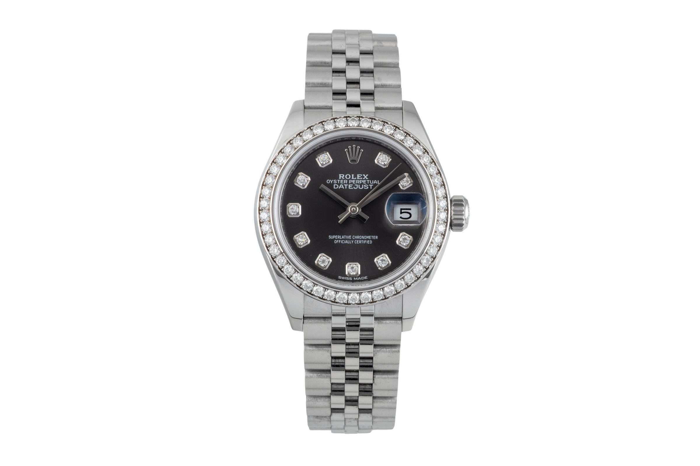 Rolex Lady Datejust steel / white gold automatic women's watch 279384RBR LP: 18000EUR  [2602487]