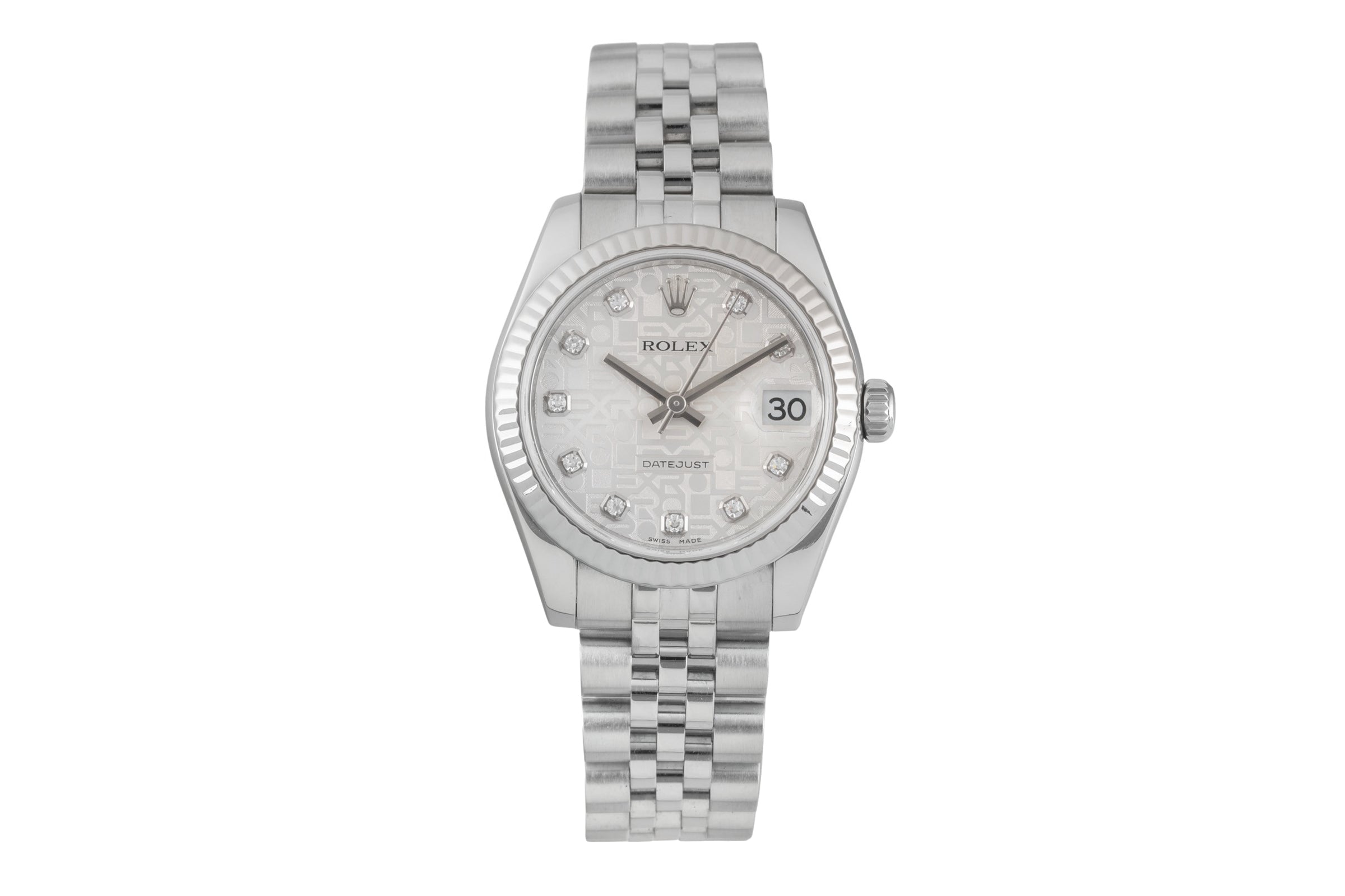 Rolex Datejust steel / white gold automatic women's watch 178274  [2604205]