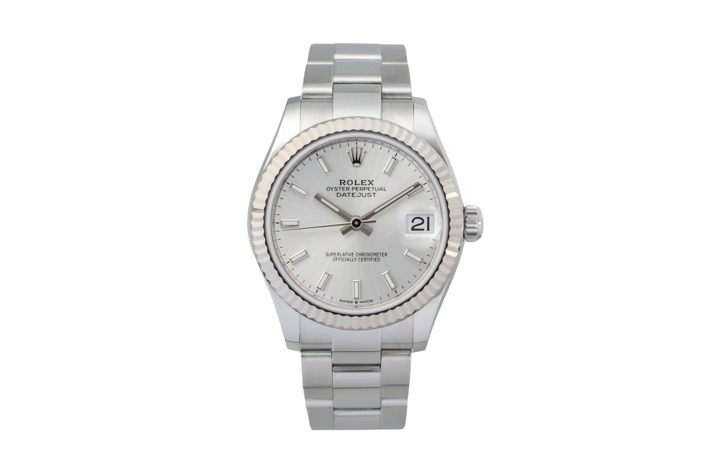 Rolex Datejust steel / white gold automatic women's watch 278274  [2604260]