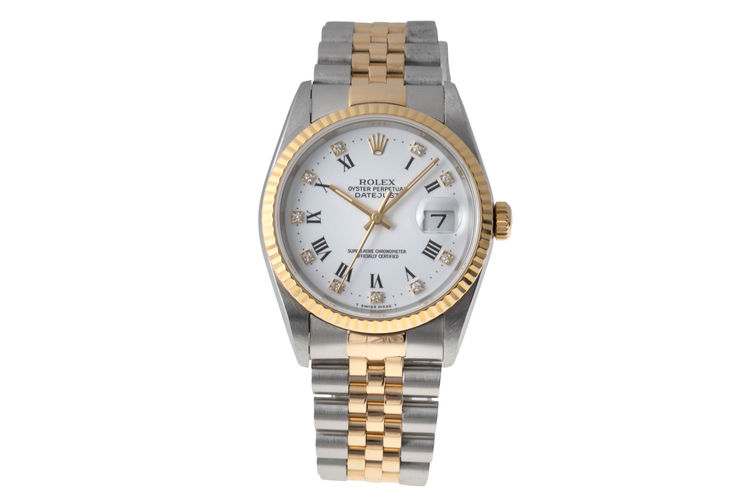 Rolex Datejust steel / gold automatic men's watch 16233  [2604332]