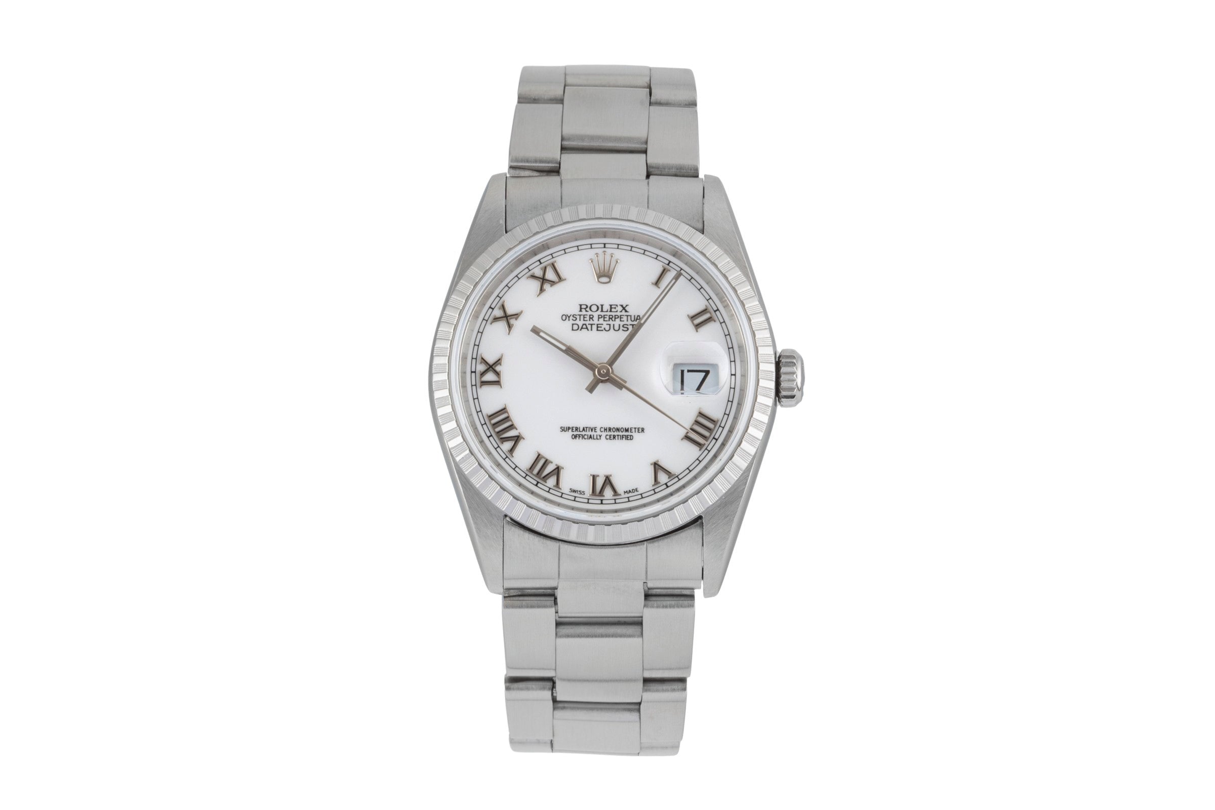 Rolex Datejust steel automatic men's watch 16220  [2604445]