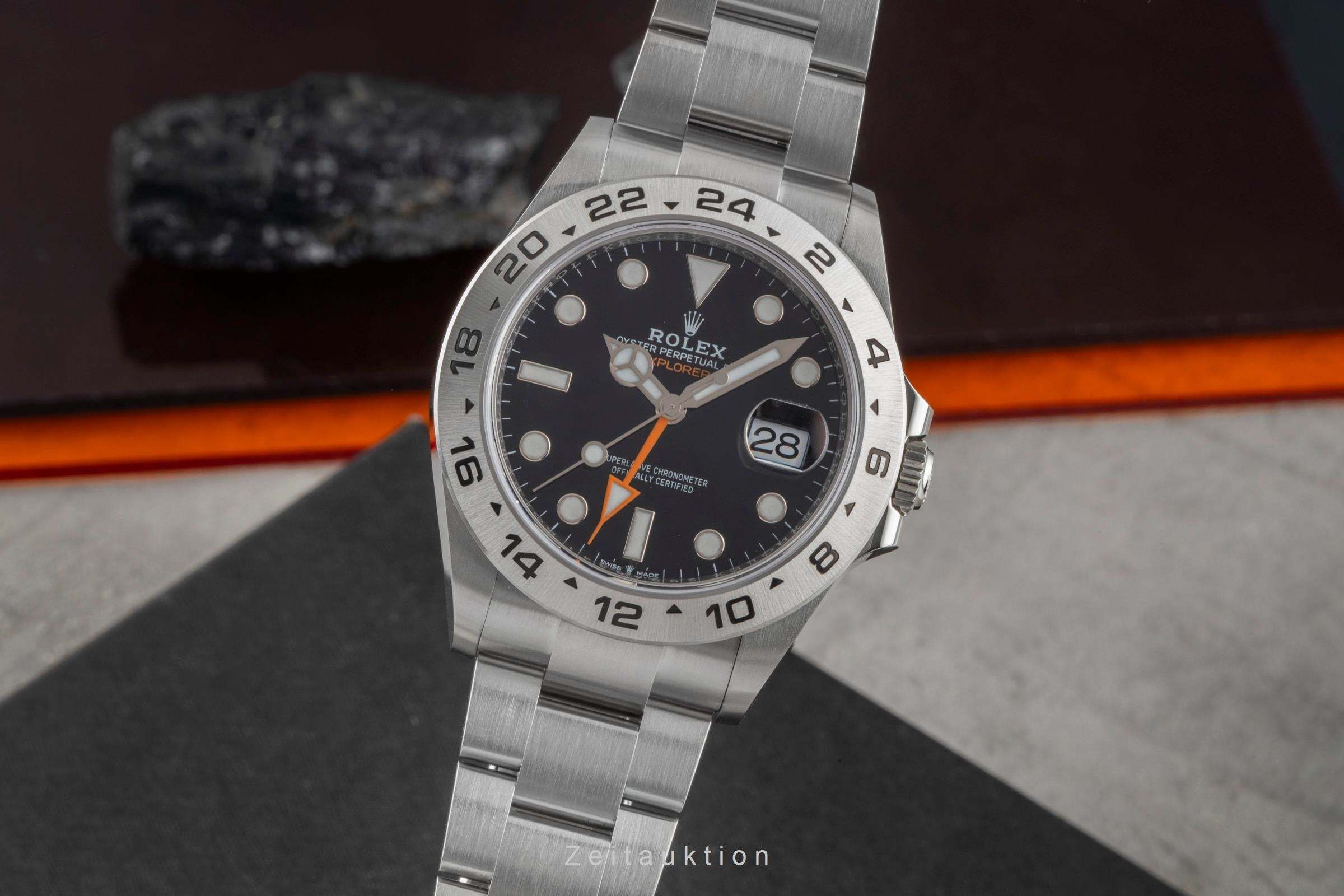 Rolex Explorer II Stahl Automatik-Herrenuhr 226570 [2604463] – Flenely