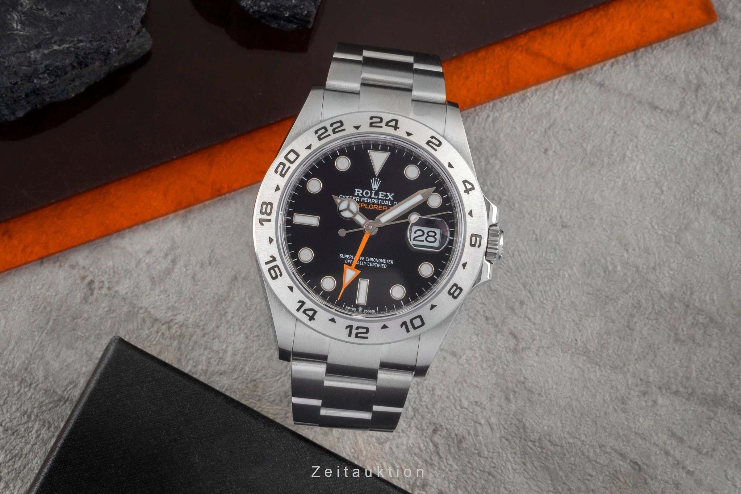 Rolex Explorer II Stahl Automatik-Herrenuhr 226570 [2604463] – Flenely