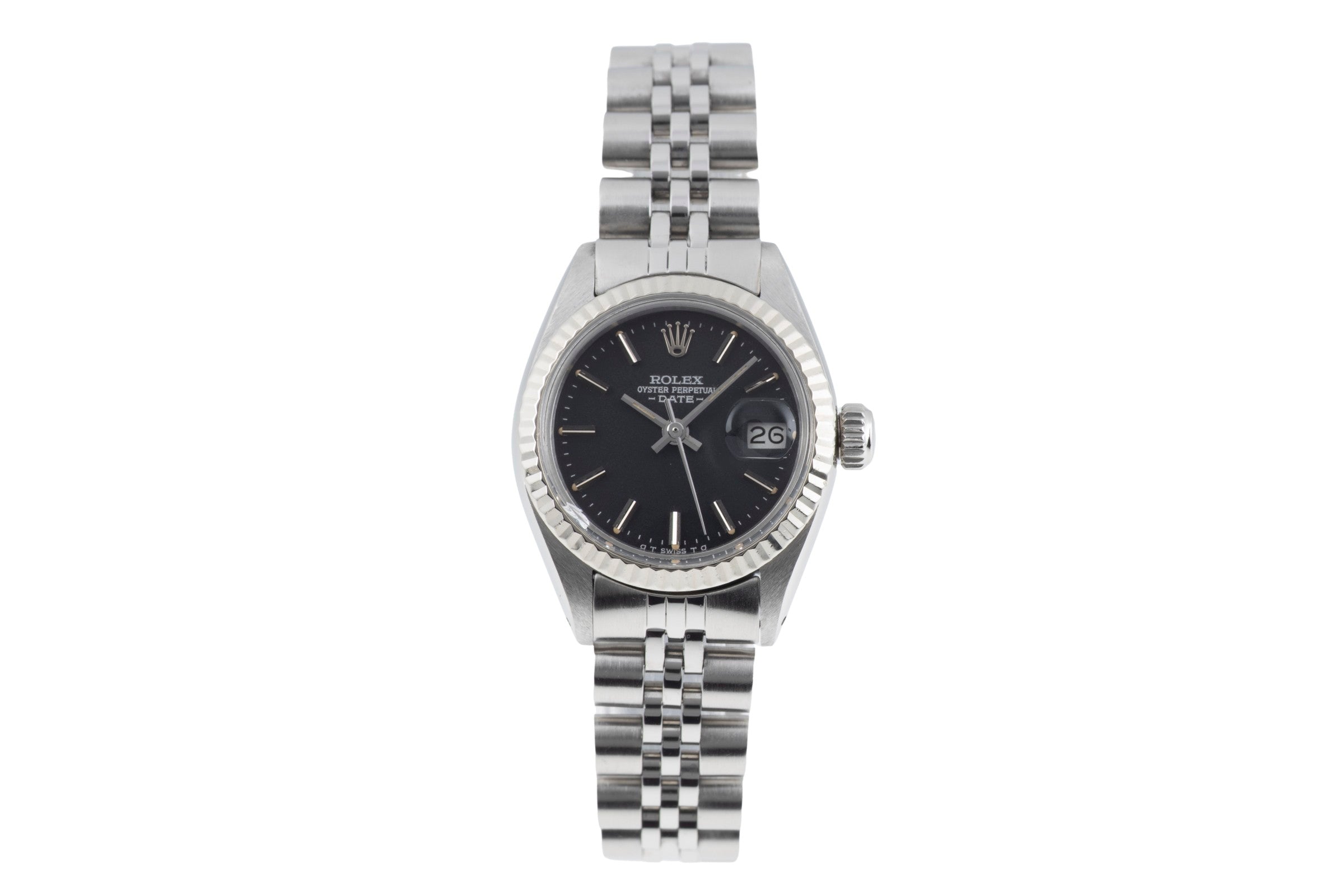 Rolex Lady Date steel / white gold automatic women's watch 6917 Vintage  [2605297]