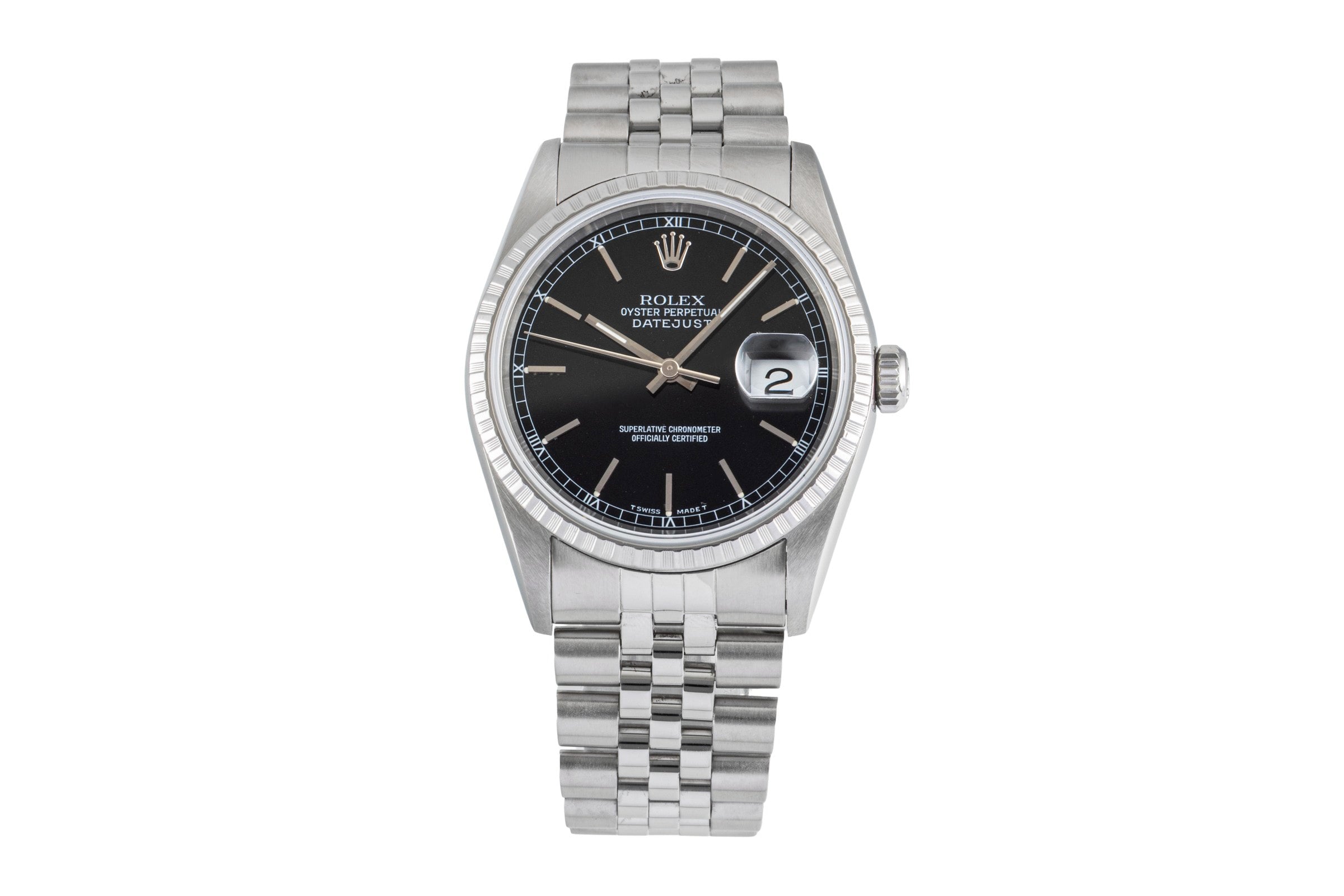 Rolex Datejust steel automatic men's watch 16220  [2605313]