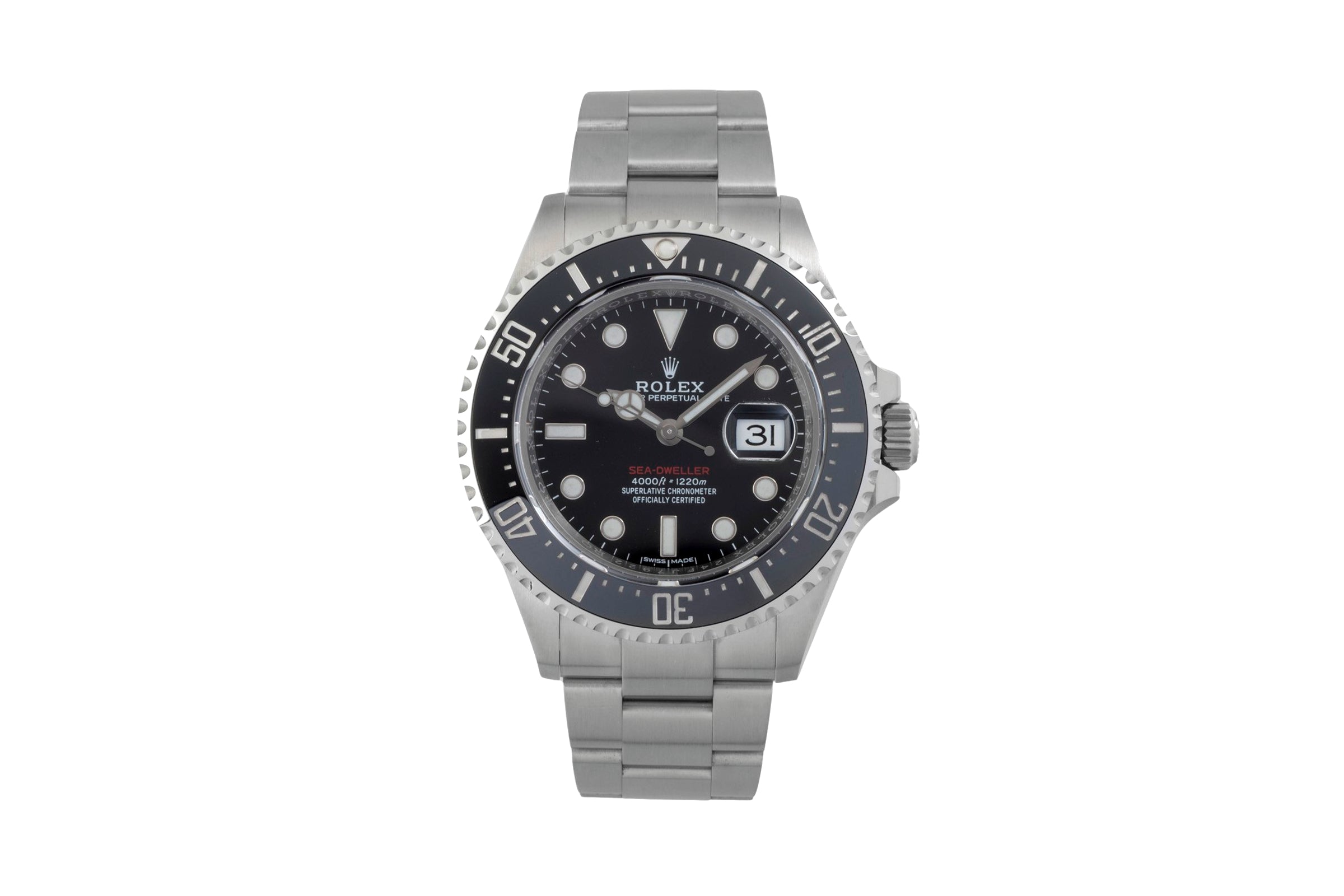 Rolex Sea-Dweller steel automatic men's watch 126600  [2605329]