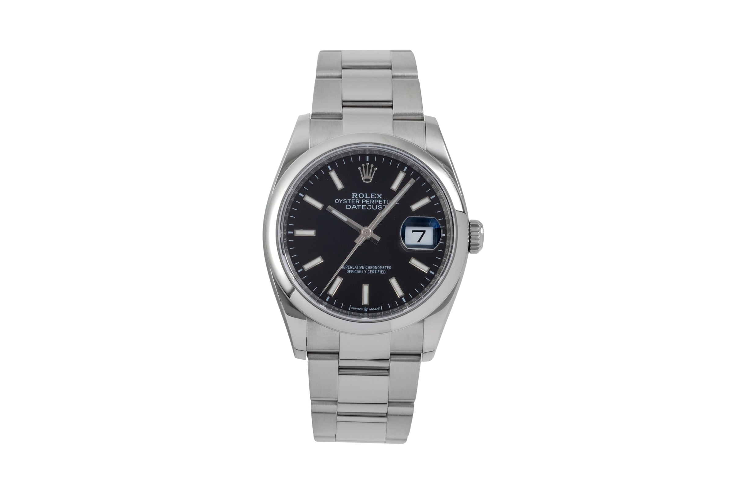 Rolex Datejust steel automatic men's watch 126200  [2605352]