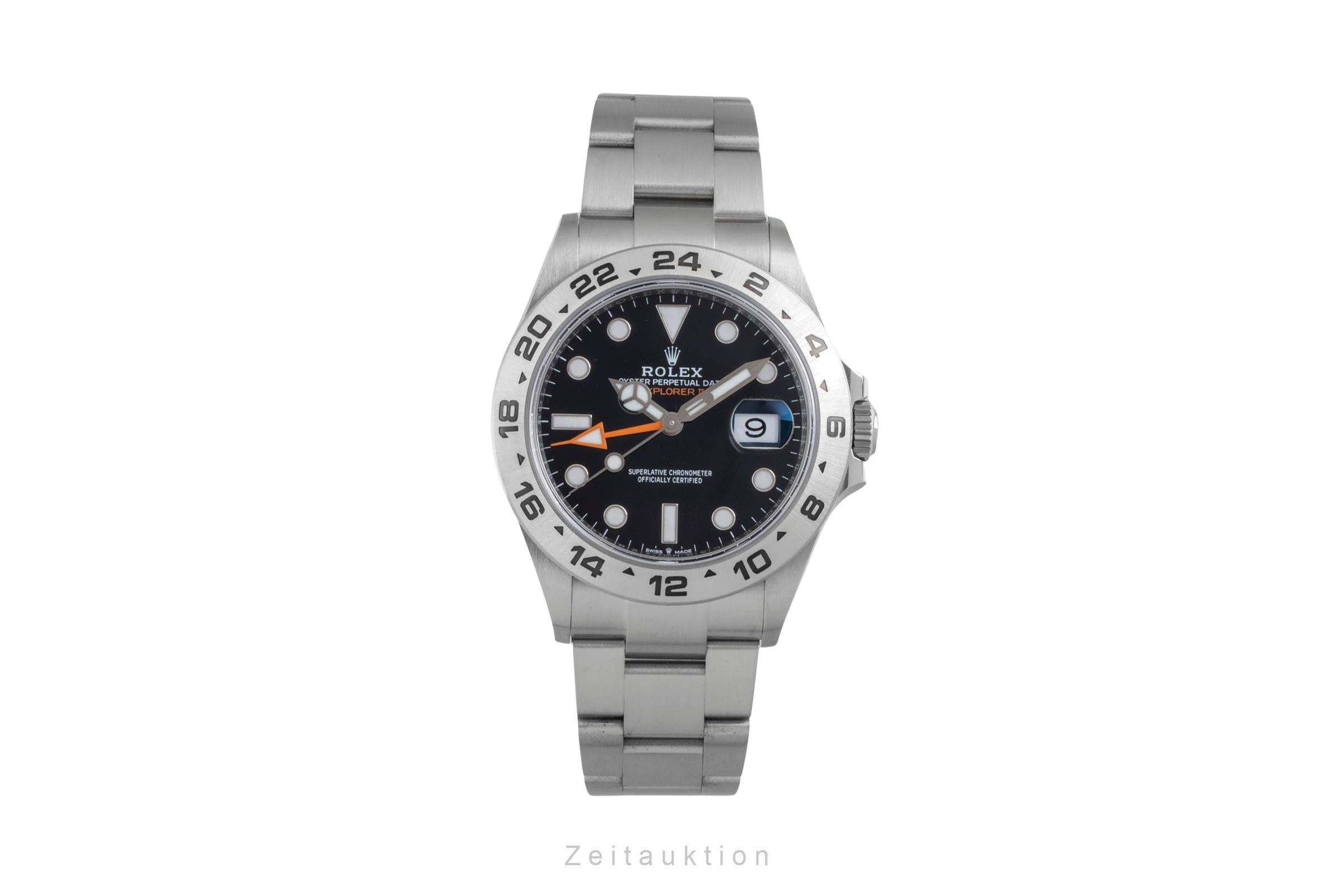 Rolex Explorer II Stahl Automatik-Herrenuhr 226570 [2605378] – Flenely