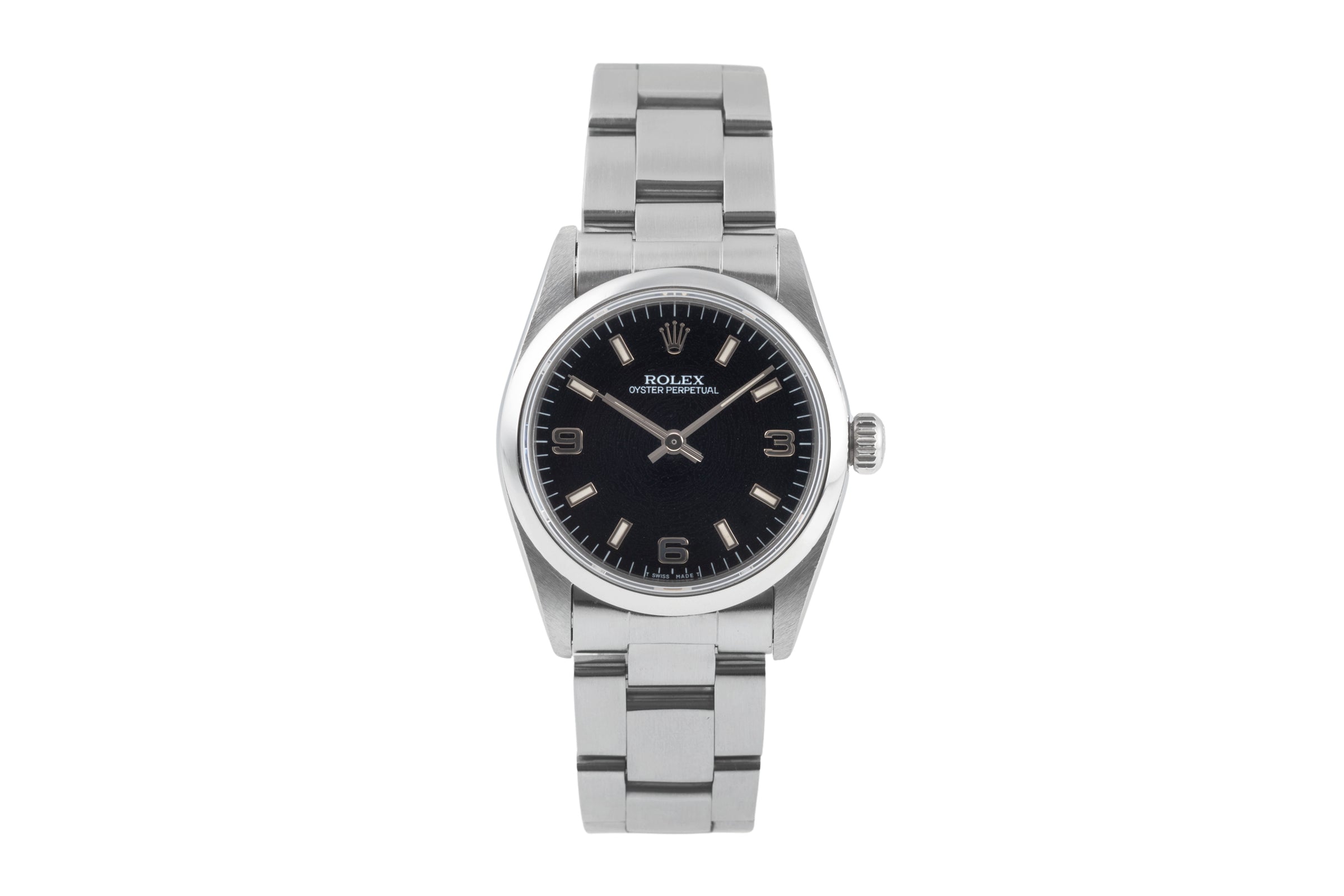 Rolex Oyster Perpetual steel automatic women's watch 67480  [2605417]