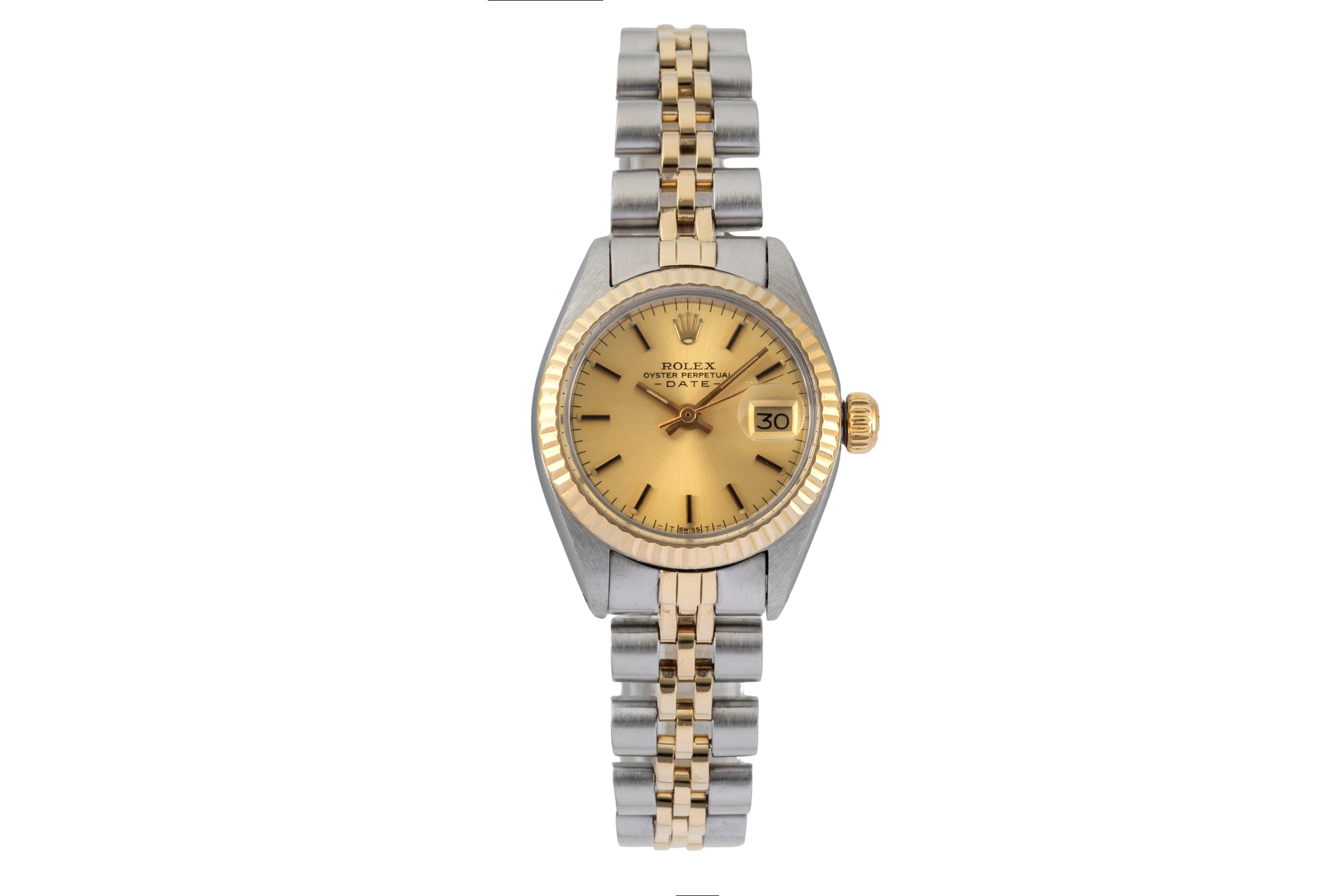 Rolex Lady Date steel / gold automatic women's watch 6917  [2605596]