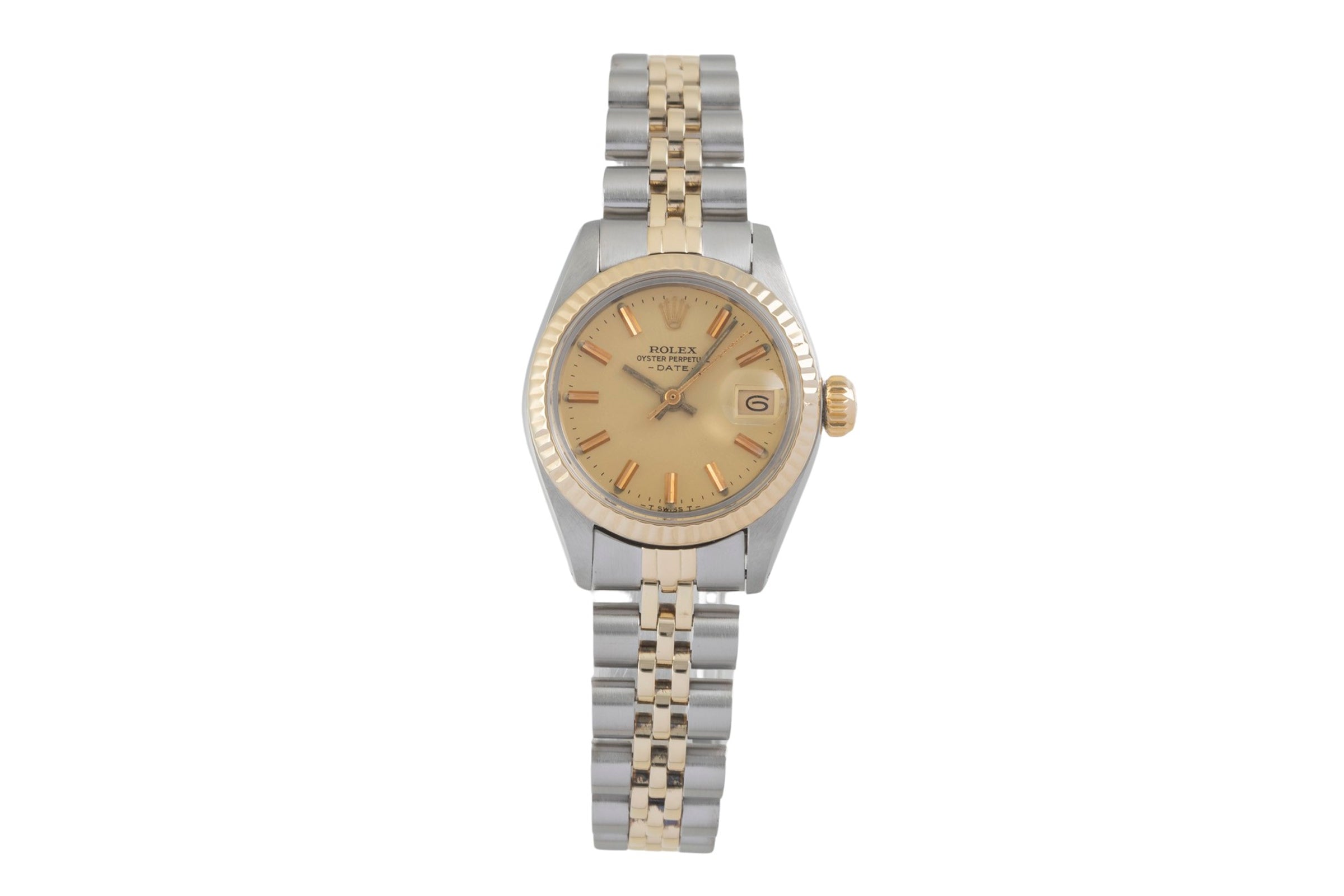 Rolex Lady Date steel / gold automatic women's watch 6917 Vintage  [2605755]