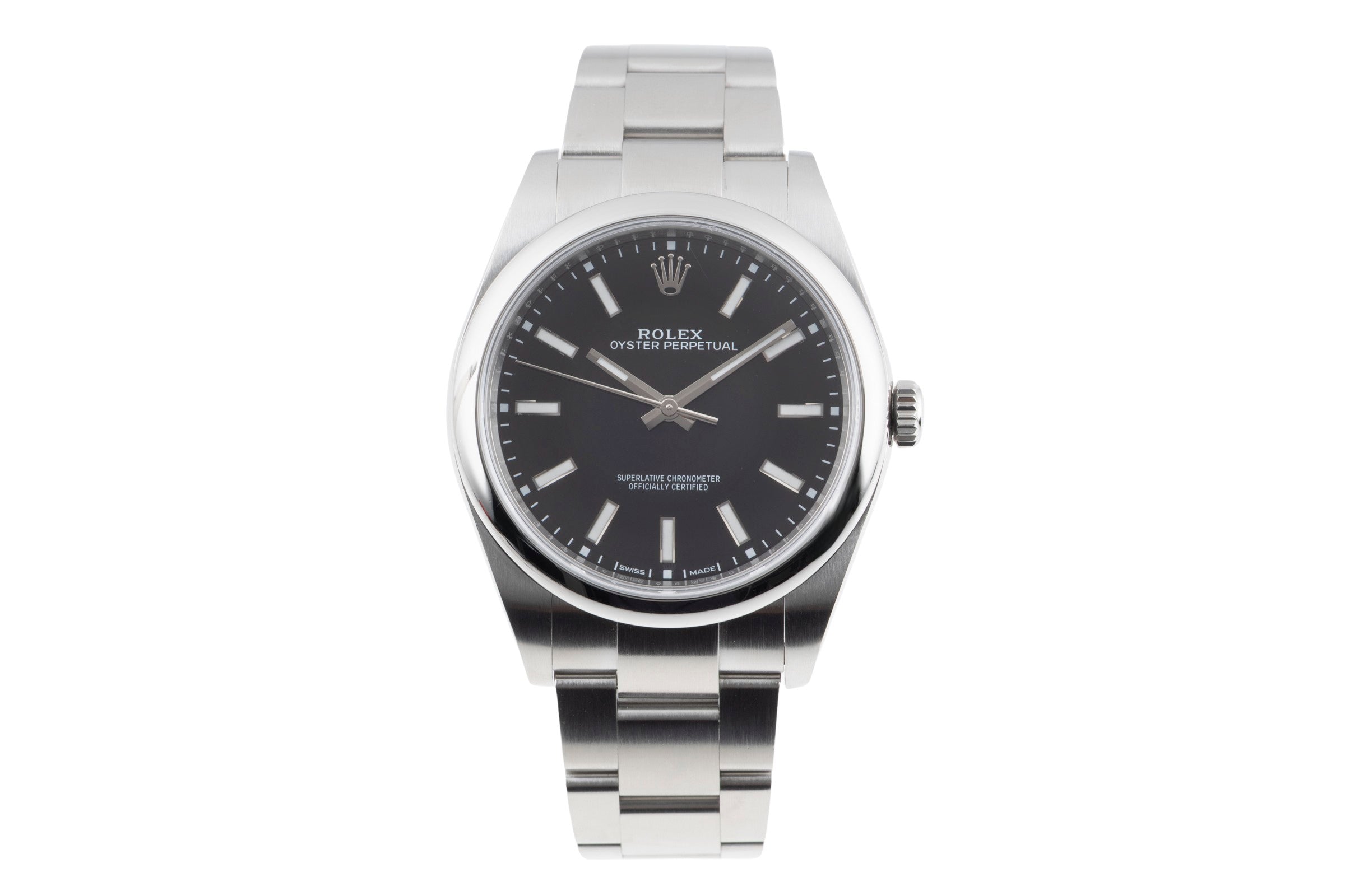 Rolex Oyster Perpetual steel automatic men's watch 114300  [2605774]