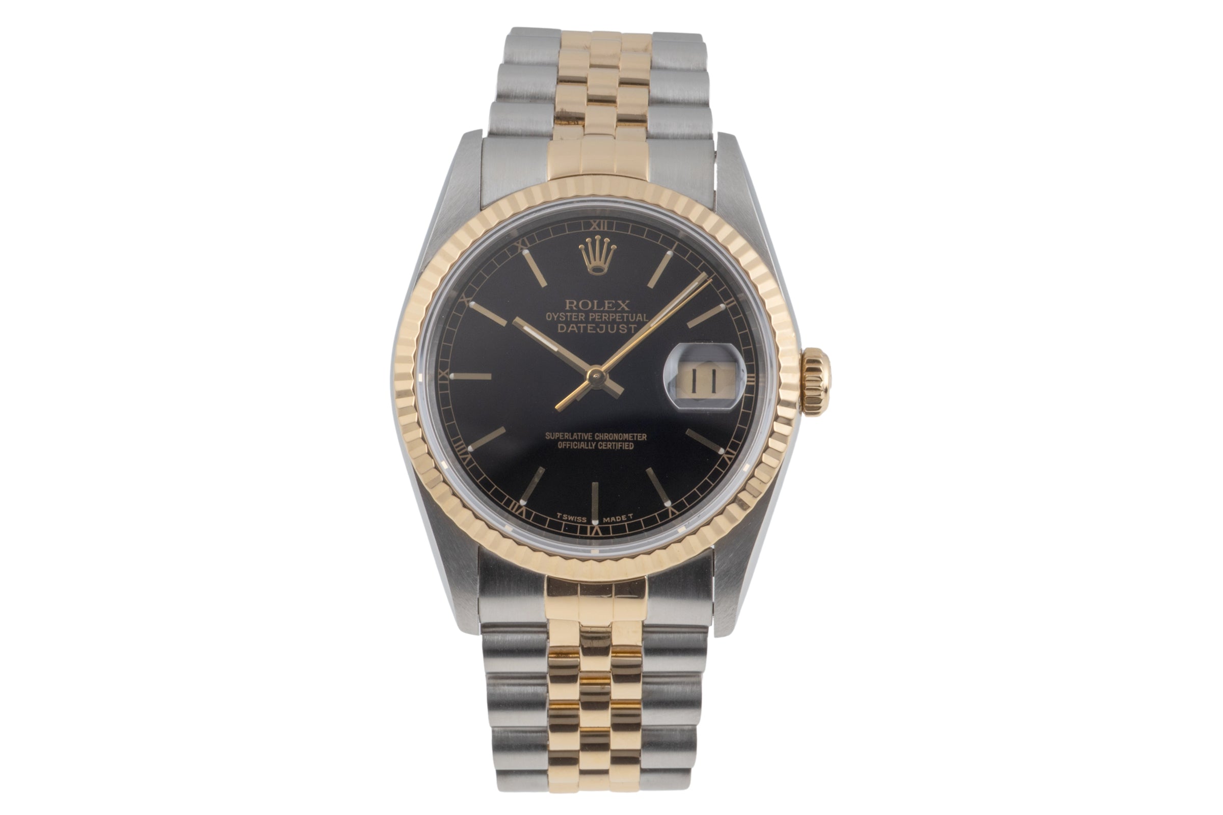 Rolex Datejust steel / gold automatic men's watch 16233  [2605922]