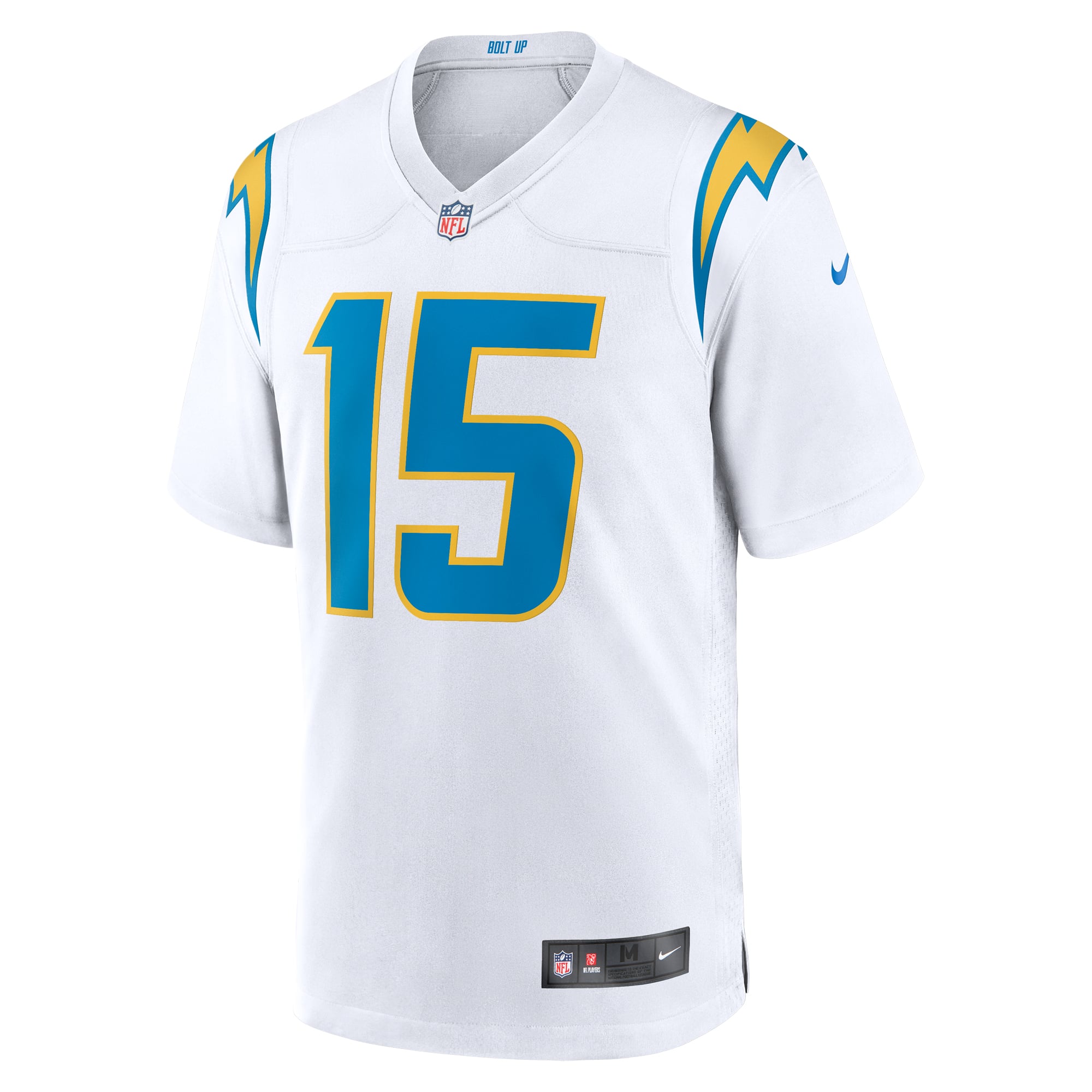 Ladd McConkey Los Angeles Chargers Game Jersey White NFL Football Fan Wear