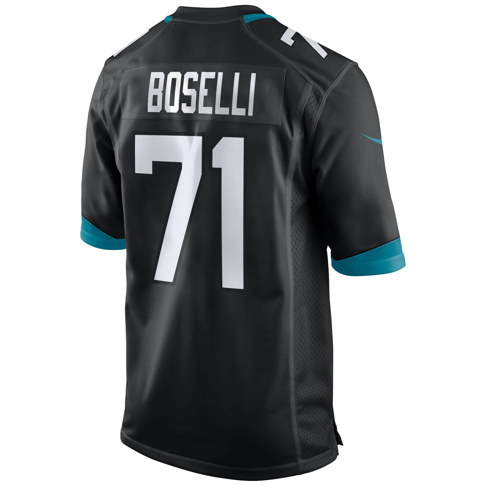 Retired Tony Boselli Jacksonville Jaguars Player Jersey Black NFL Football Fan Wear