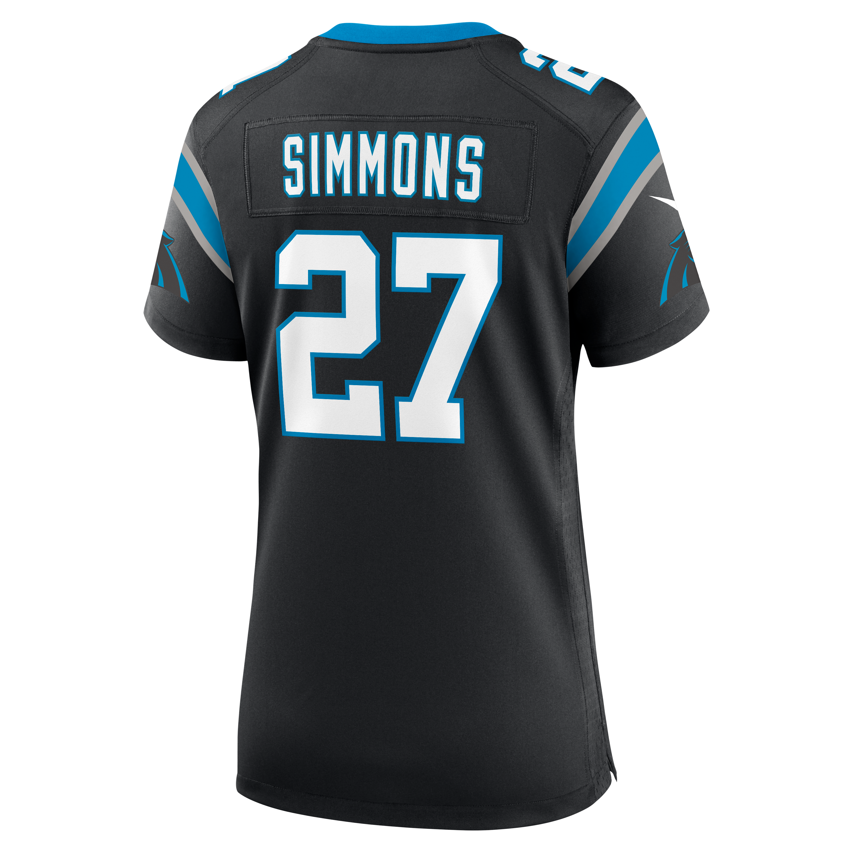 Isaiah Simmons Carolina Panthers Game Jersey Black NFL Football Fan Wear