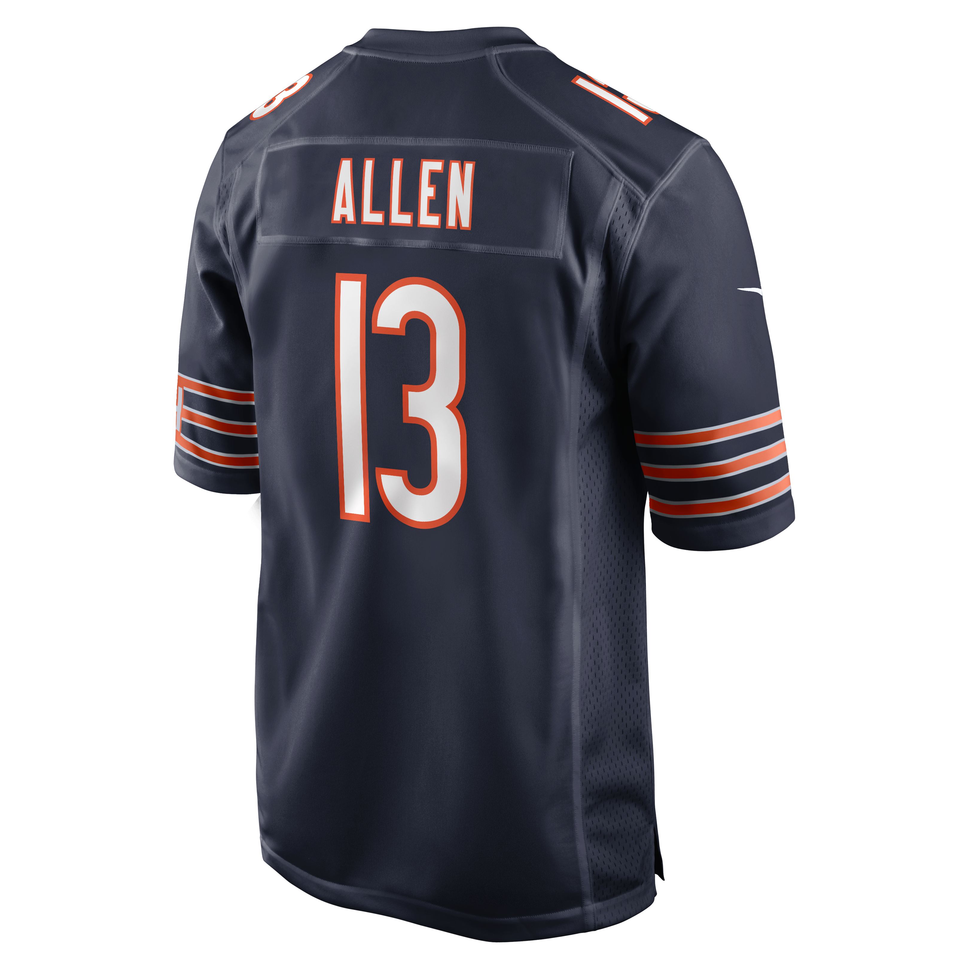 Keenan Allen Chicago Bears Game Jersey Navy NFL Football Fan Wear Keenan Allen