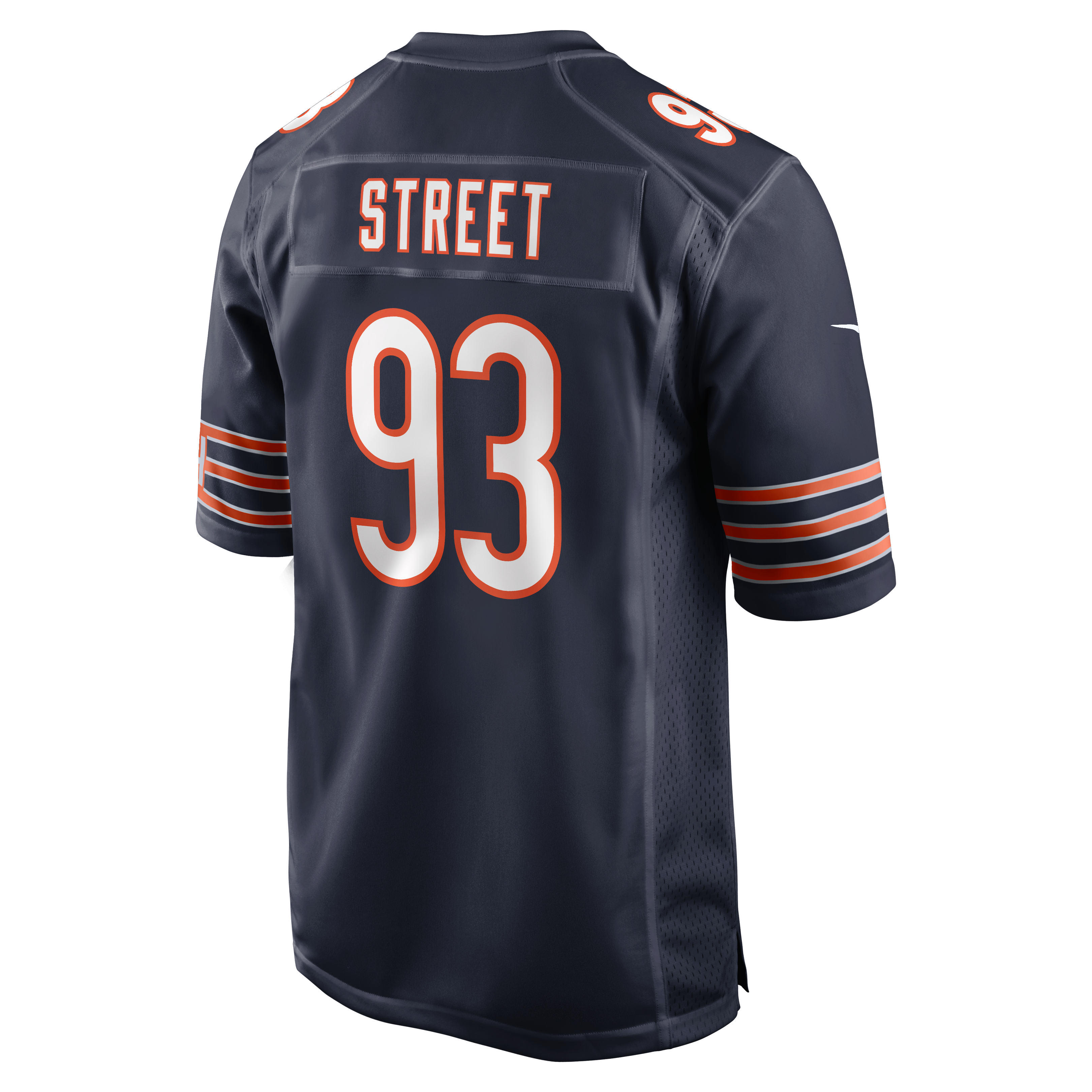 Kentavius Street Chicago Bears Game Jersey Navy NFL Football Fan Wear Kentavius Street