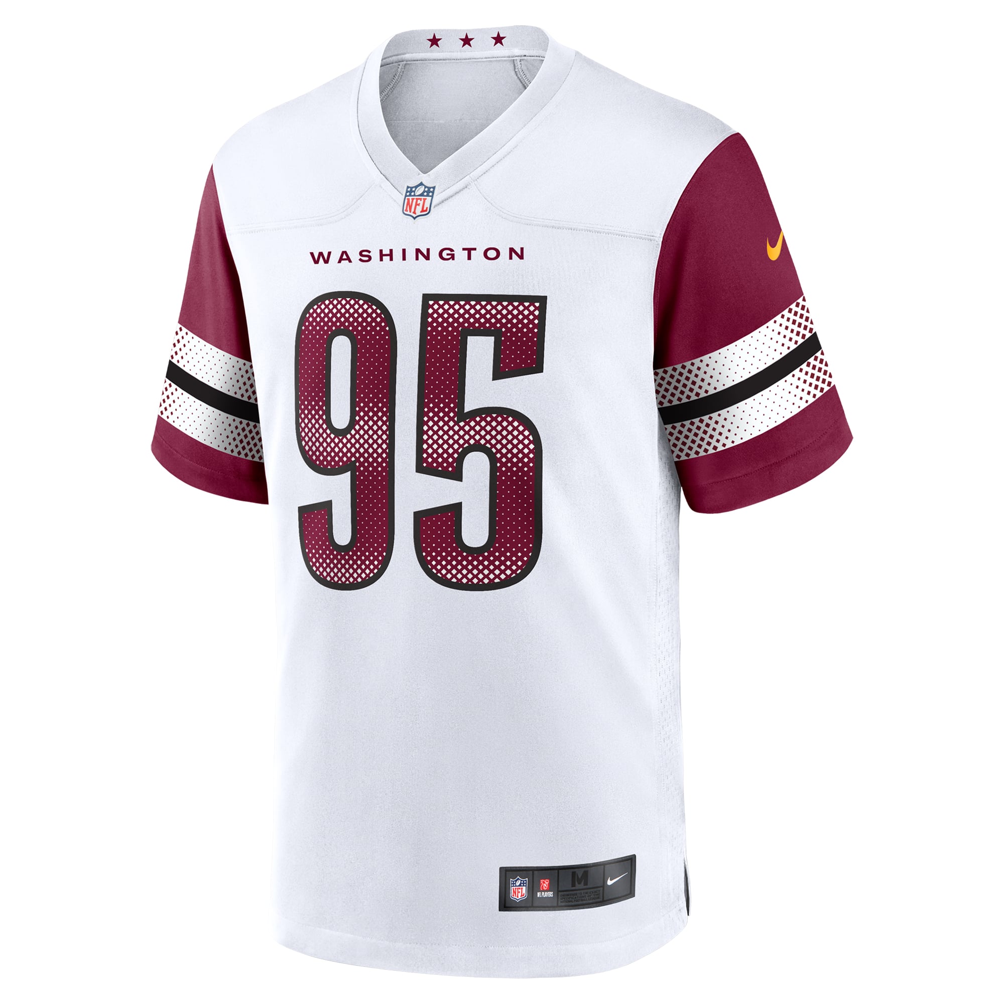 Jer'Zhan Newton Washington Commanders Game Jersey White NFL Football Fan Wear Jer'Zhan Newton