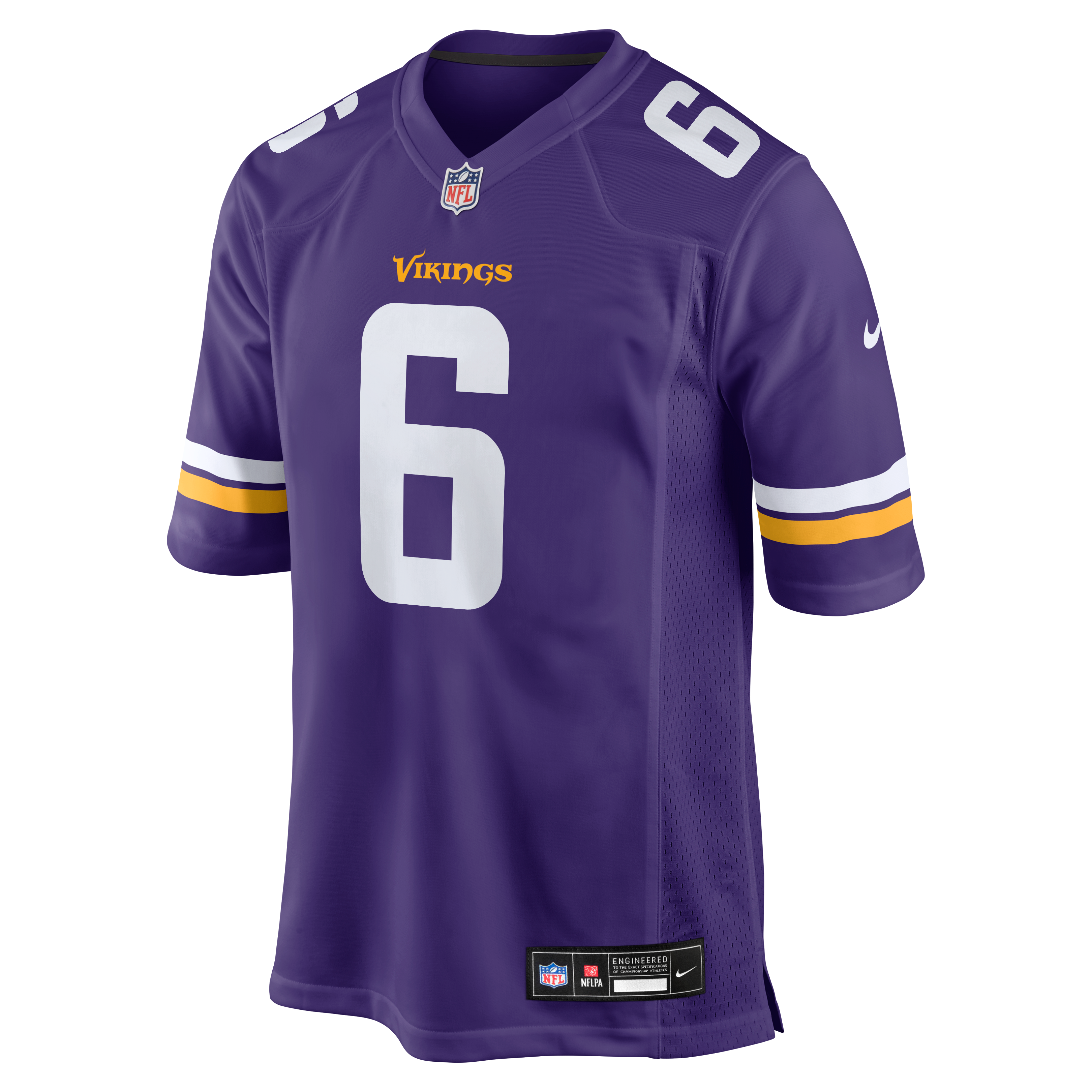 Brian Asamoah Minnesota Vikings Game Jersey Purple NFL Football Fan Wear