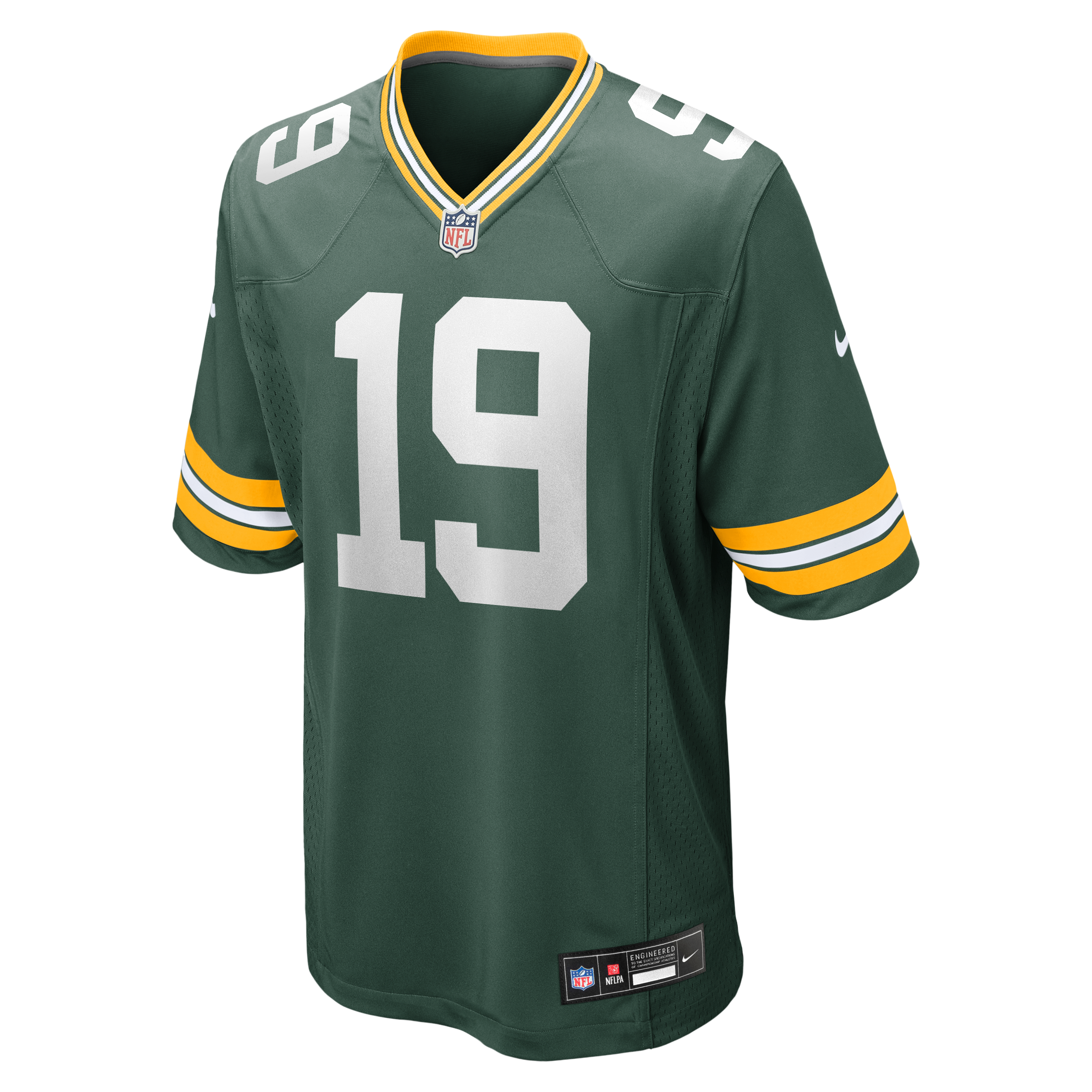 Daniel Whelan Green Bay Packers Game Jersey Green NFL Football Fan Wear