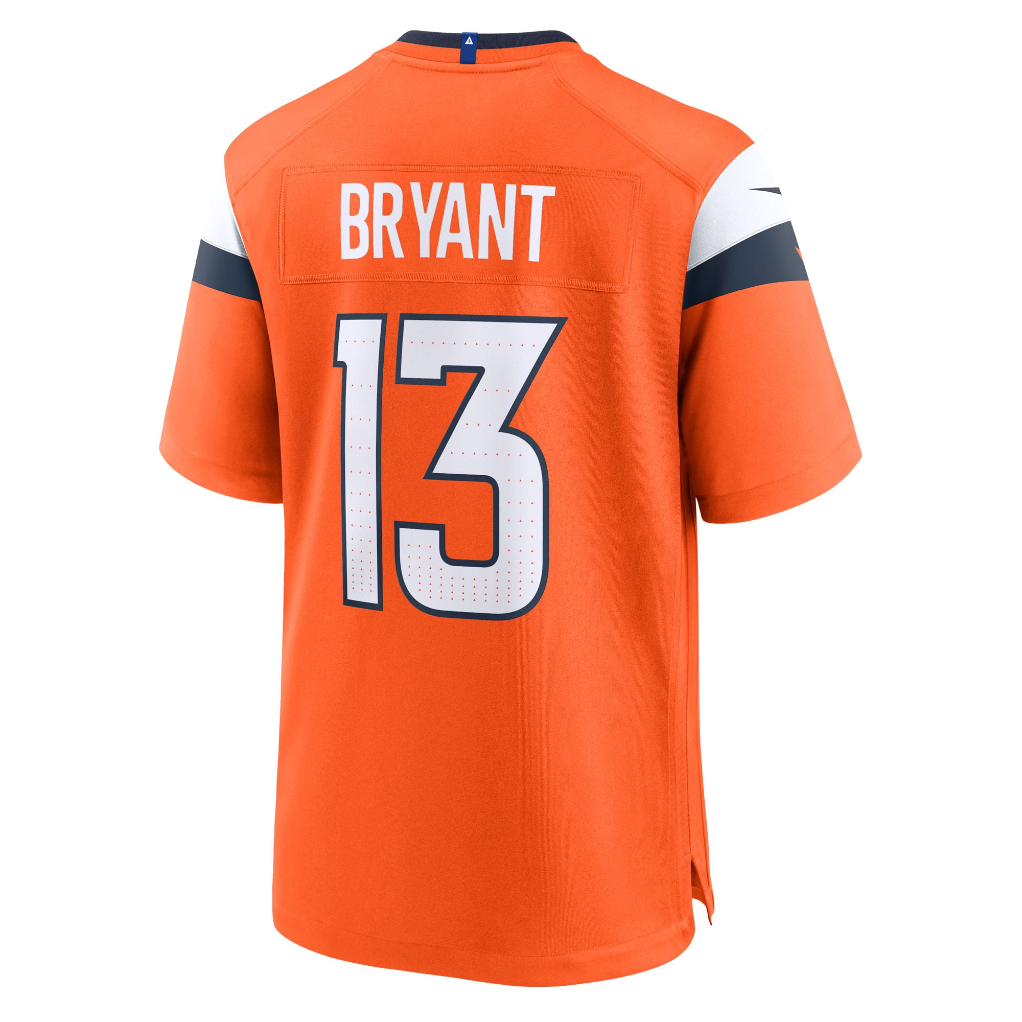 Pat Bryant Denver Broncos Game Jersey Orange NFL Football Fan Wear