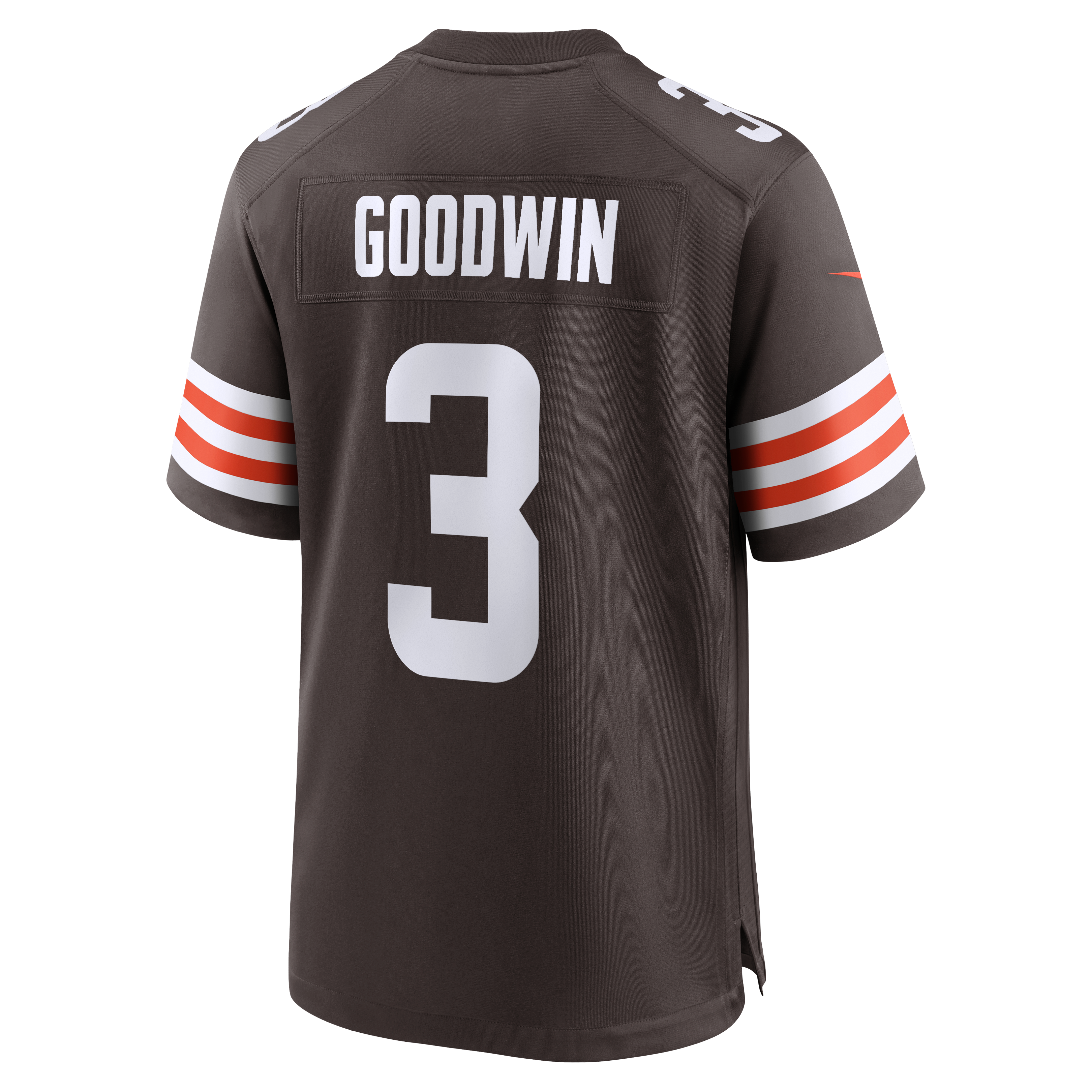 Marquise Goodwin Cleveland Browns Game Jersey Brown NFL Football Fan Wear