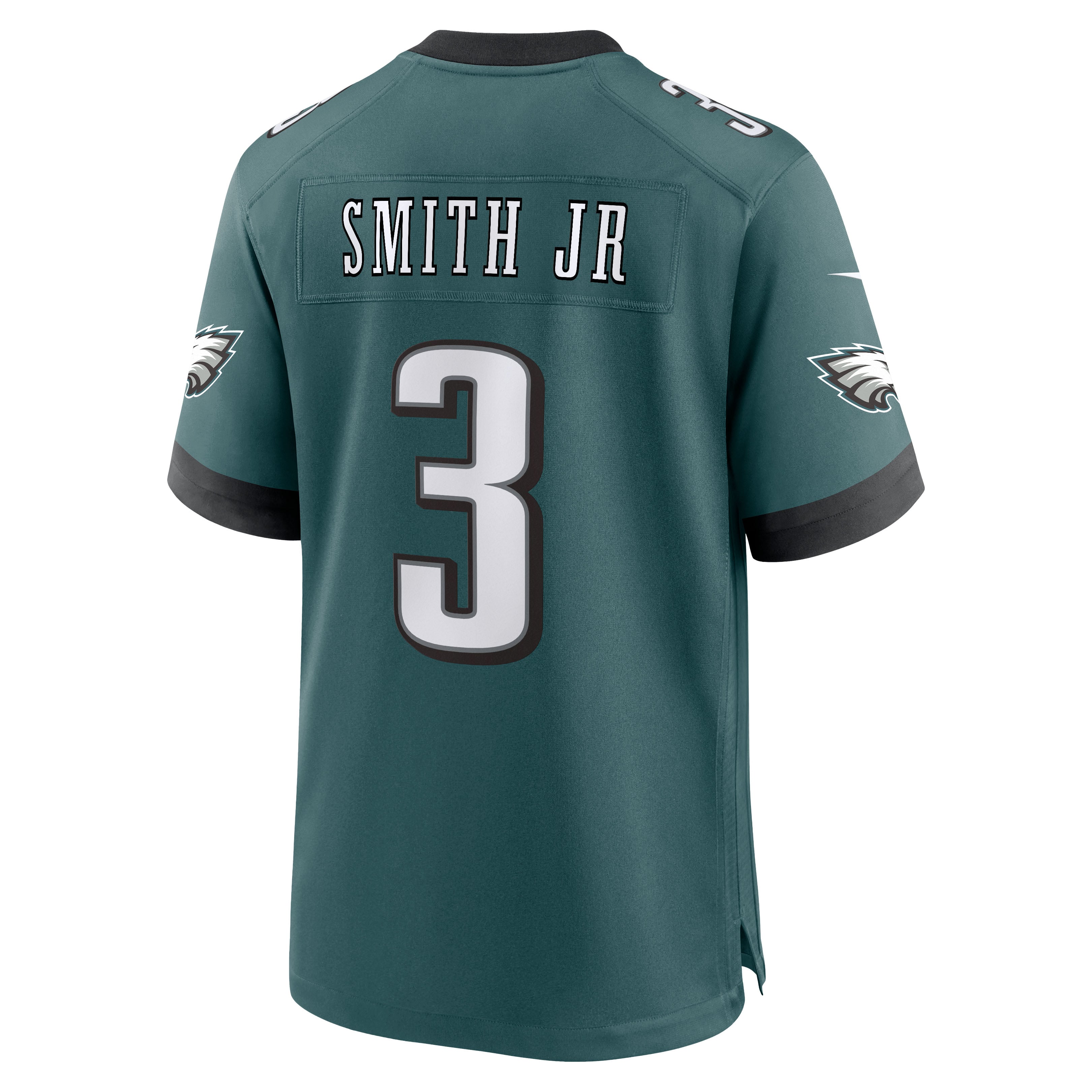 Nolan Smith Jr Philadelphia Eagles Game Jersey Midnight NFL Football Fan Wear