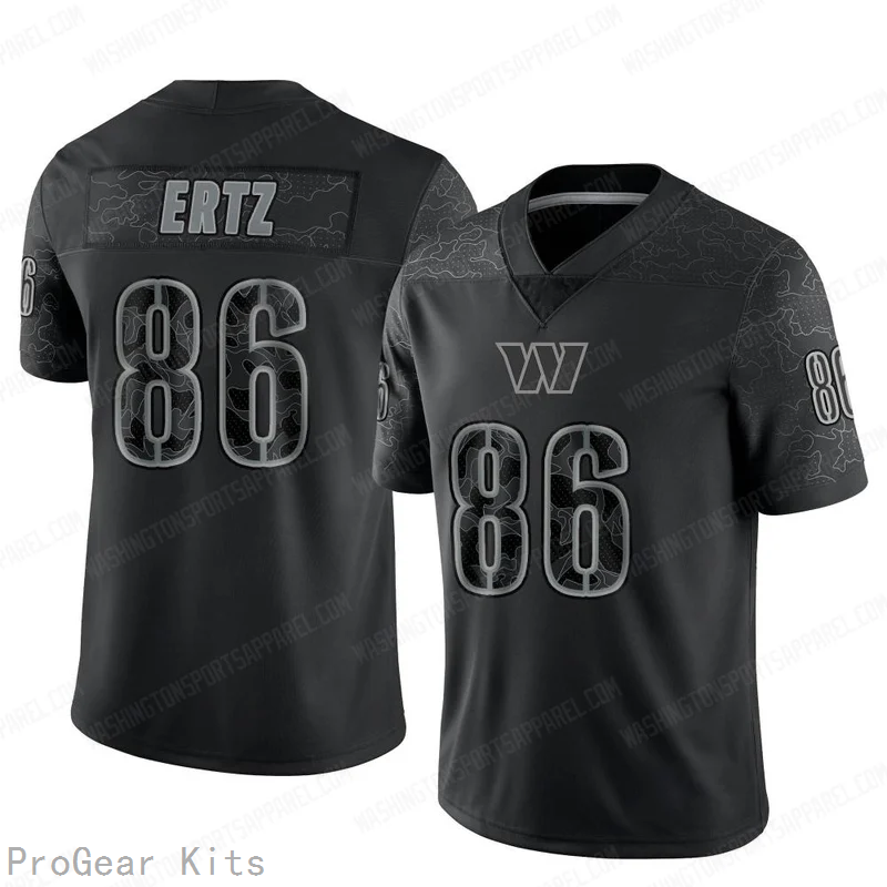 Zach Ertz Washington Commanders Jersey No.86 Reflective NFL Football Fan Wear